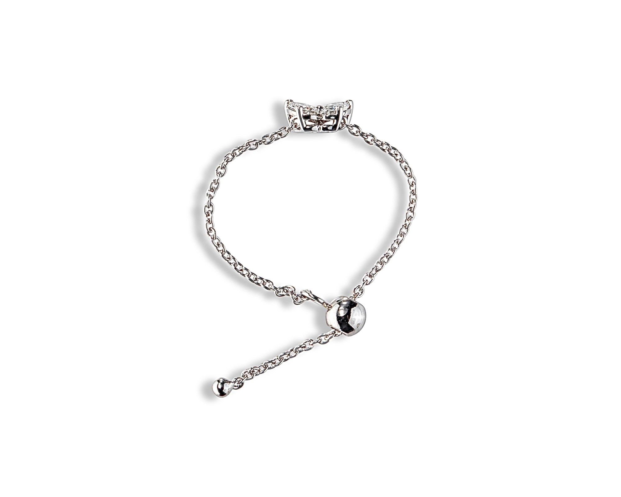 Diamond Butterfly Chain Ring