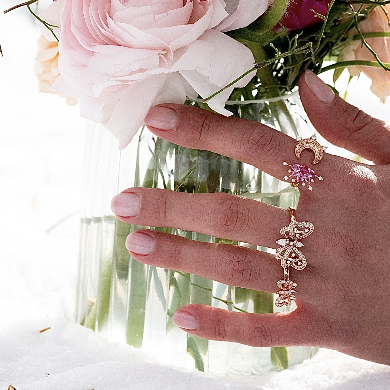 Mini Butterfly Bloom Ring