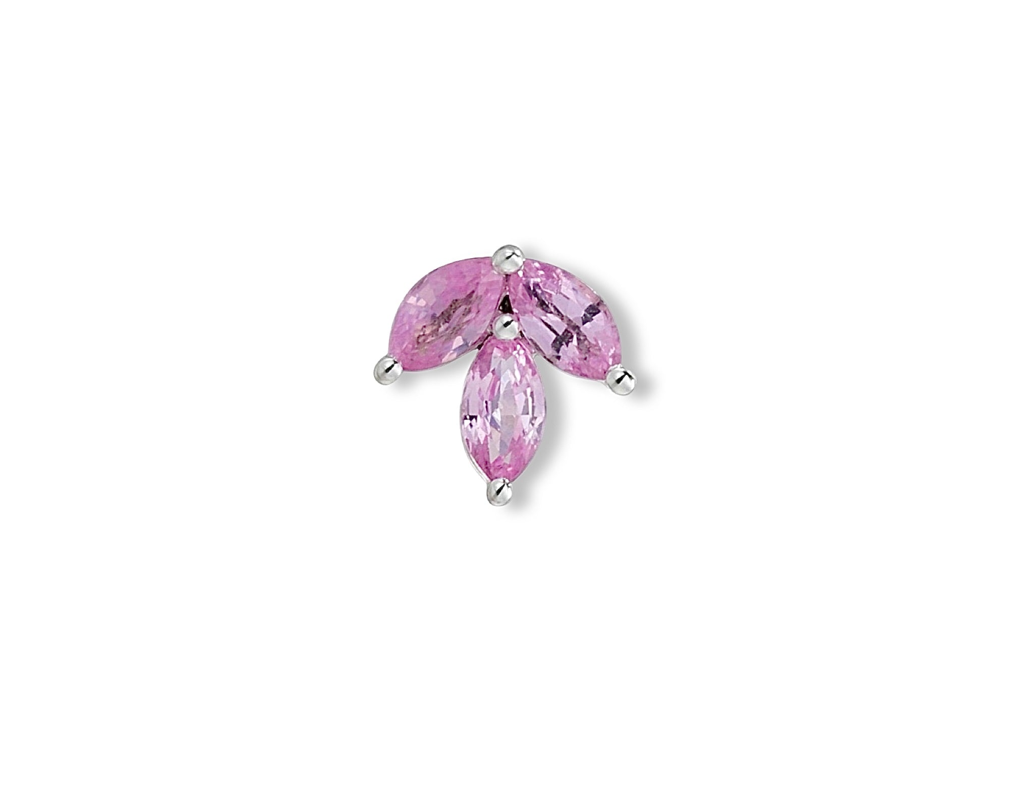 Pink Petal Single Stud