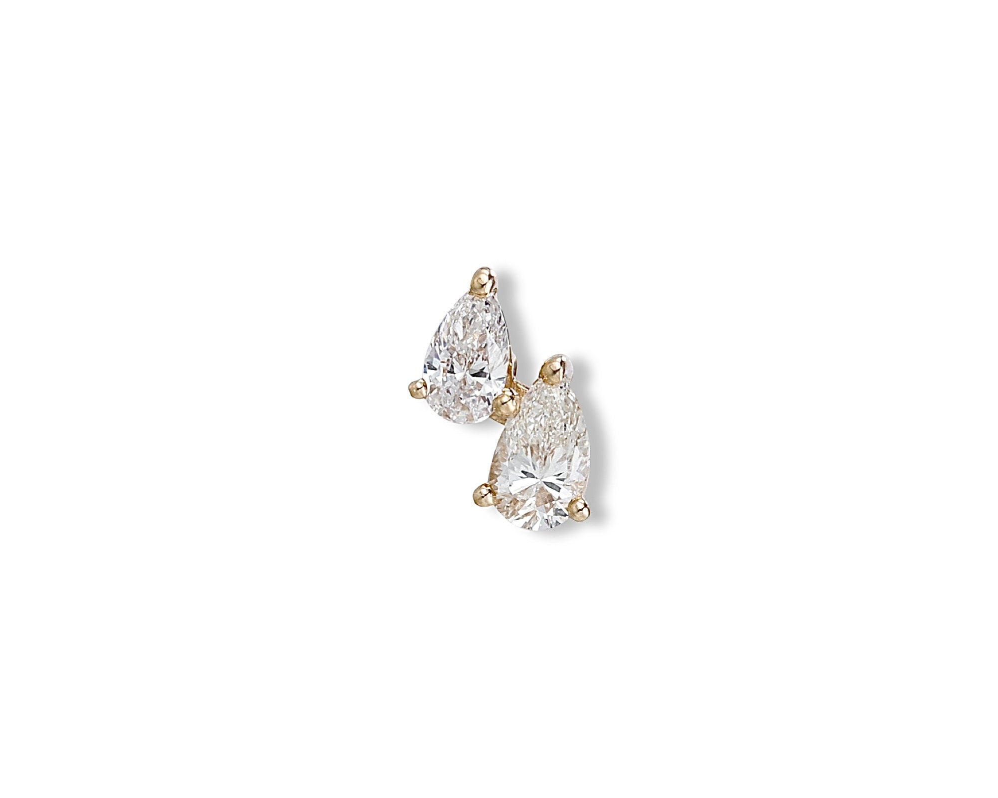 Pear Twin Single Stud