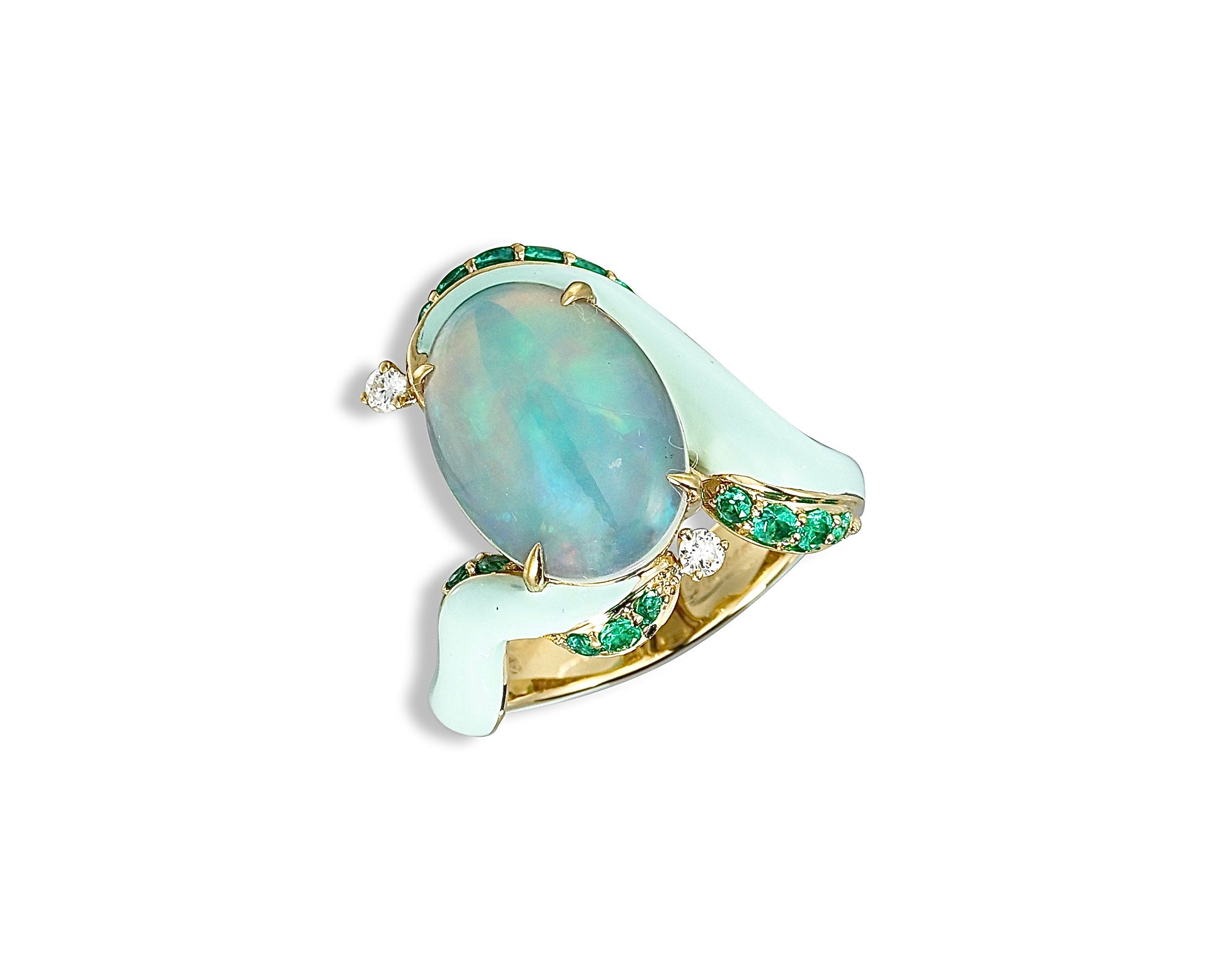 Opal Greenland Ring