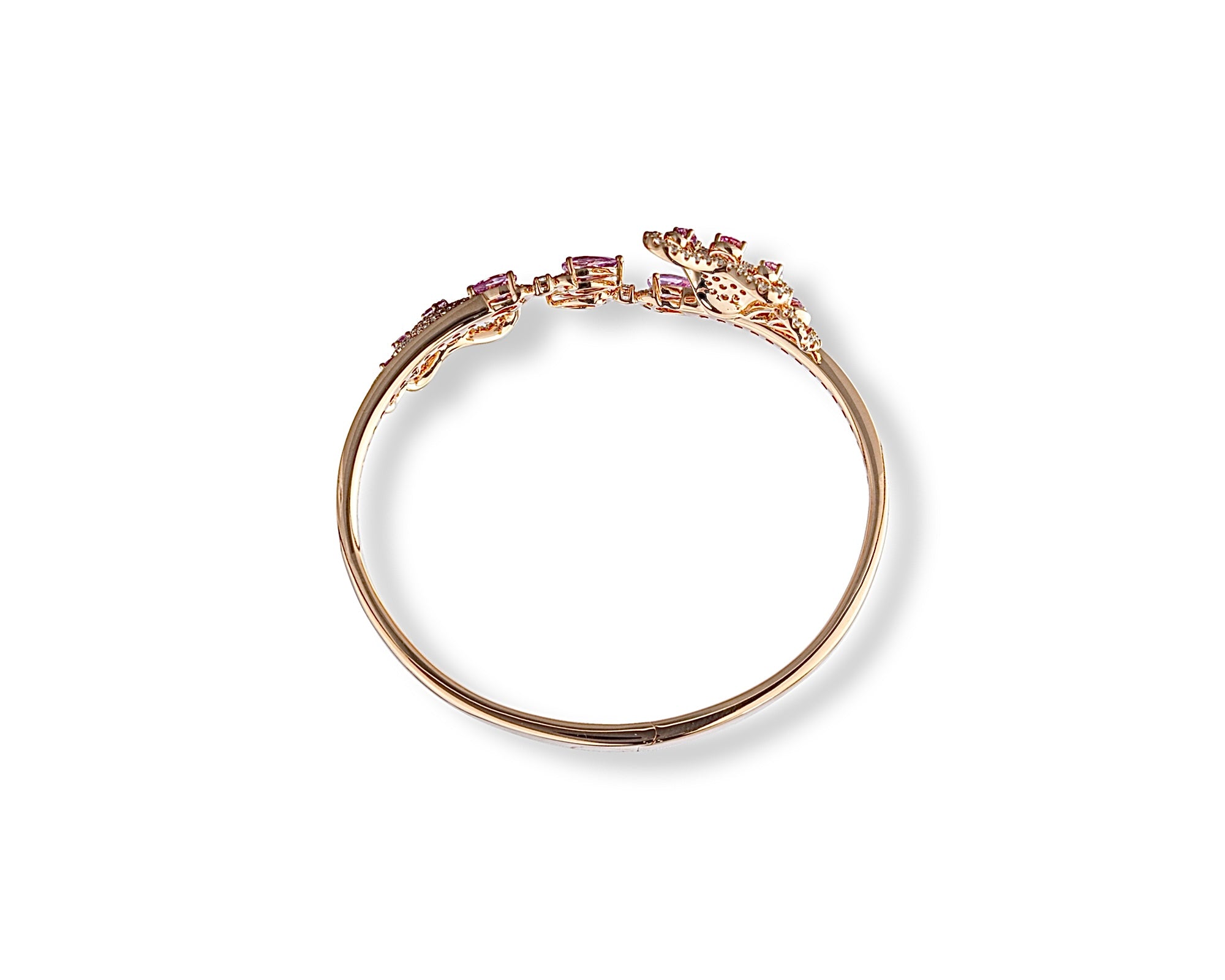 Pink Enchanted Butterfly Bangle