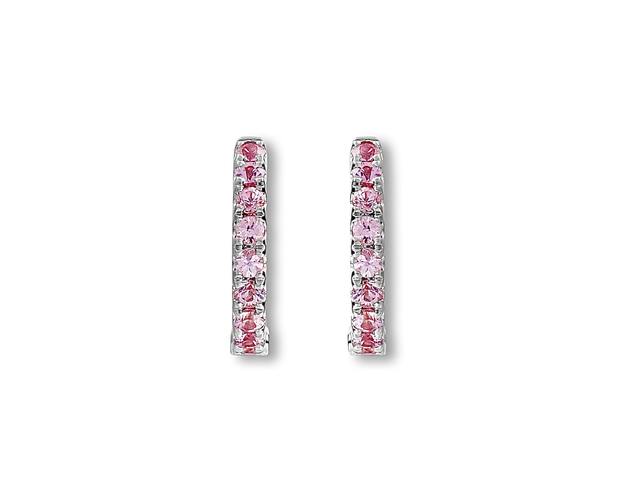 Pink Mini Hoops