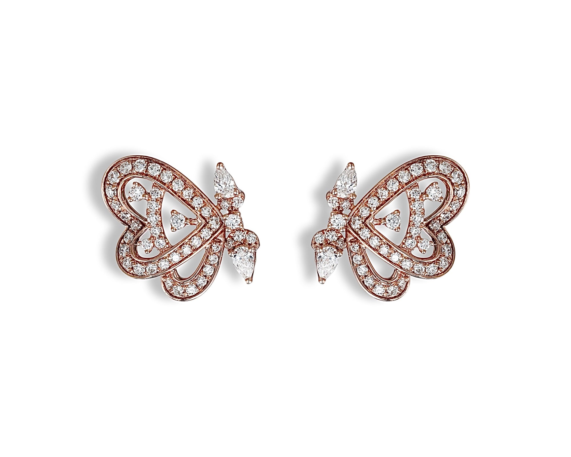 Half Butterfly Bloom Stud