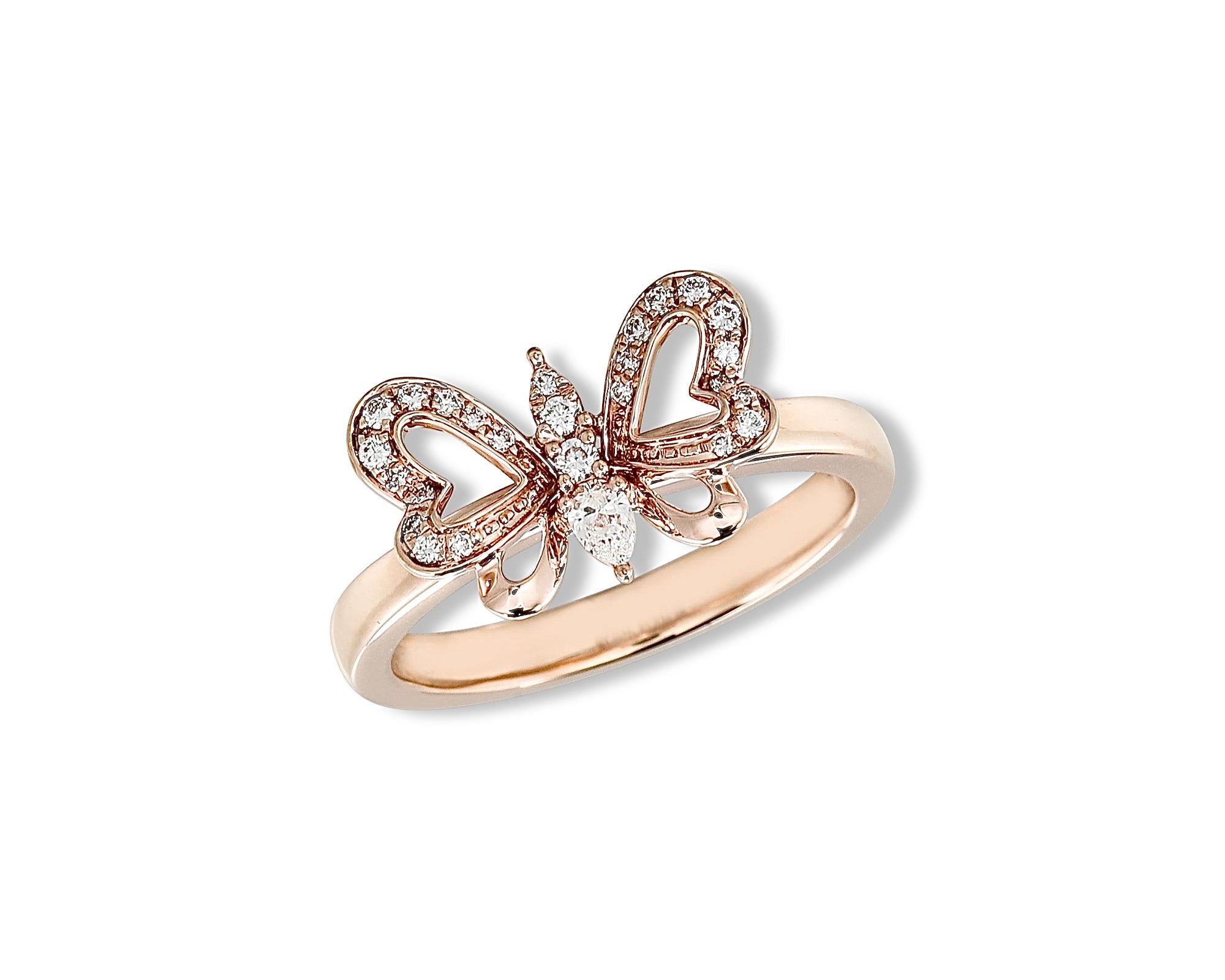 Mini Butterfly Bloom Ring