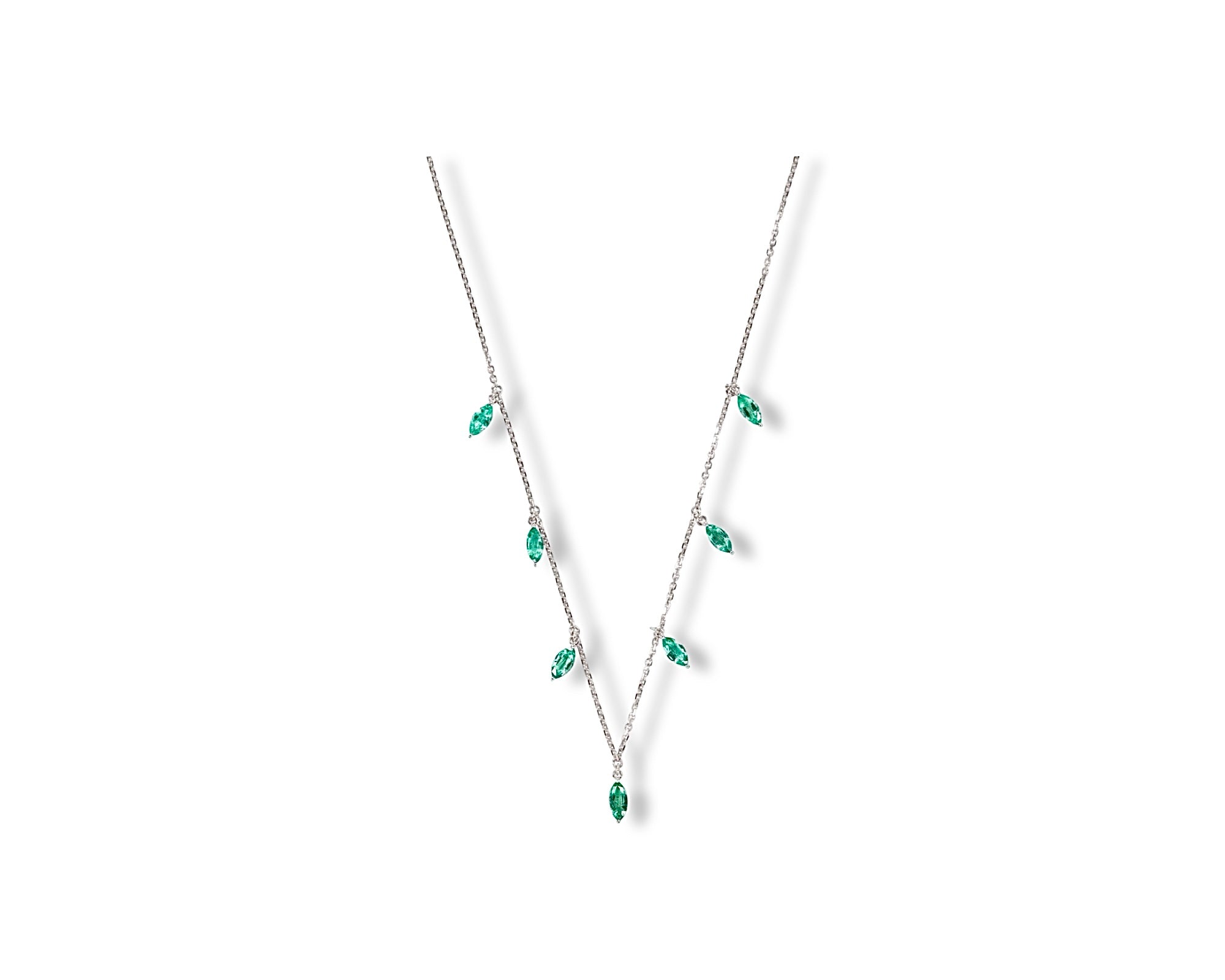 Marquise Emerald Choker