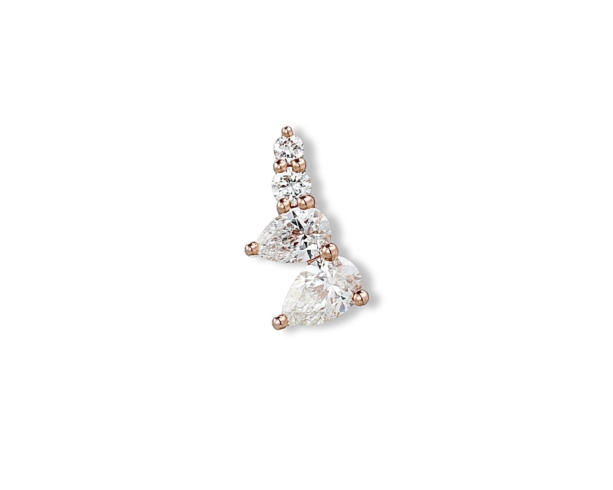 Pear Line Single Stud
