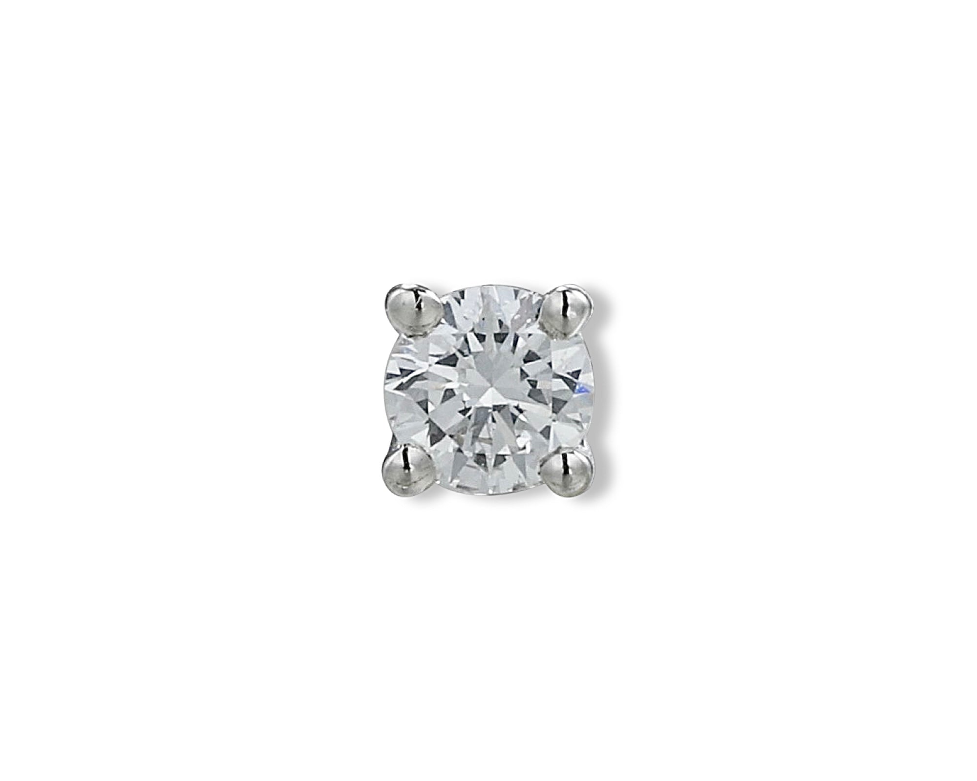 Diamond Piercing Single Stud