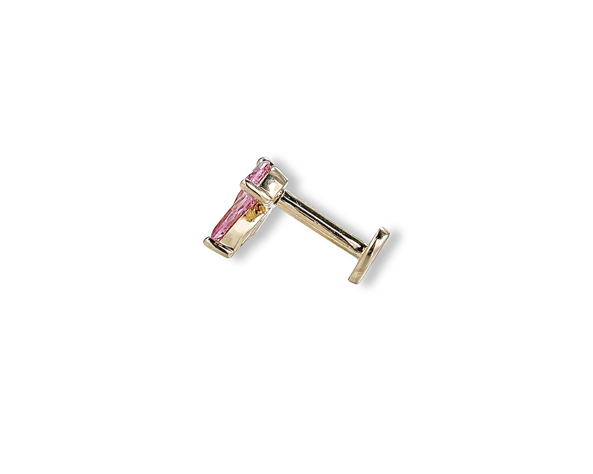Pink Petal Single Stud