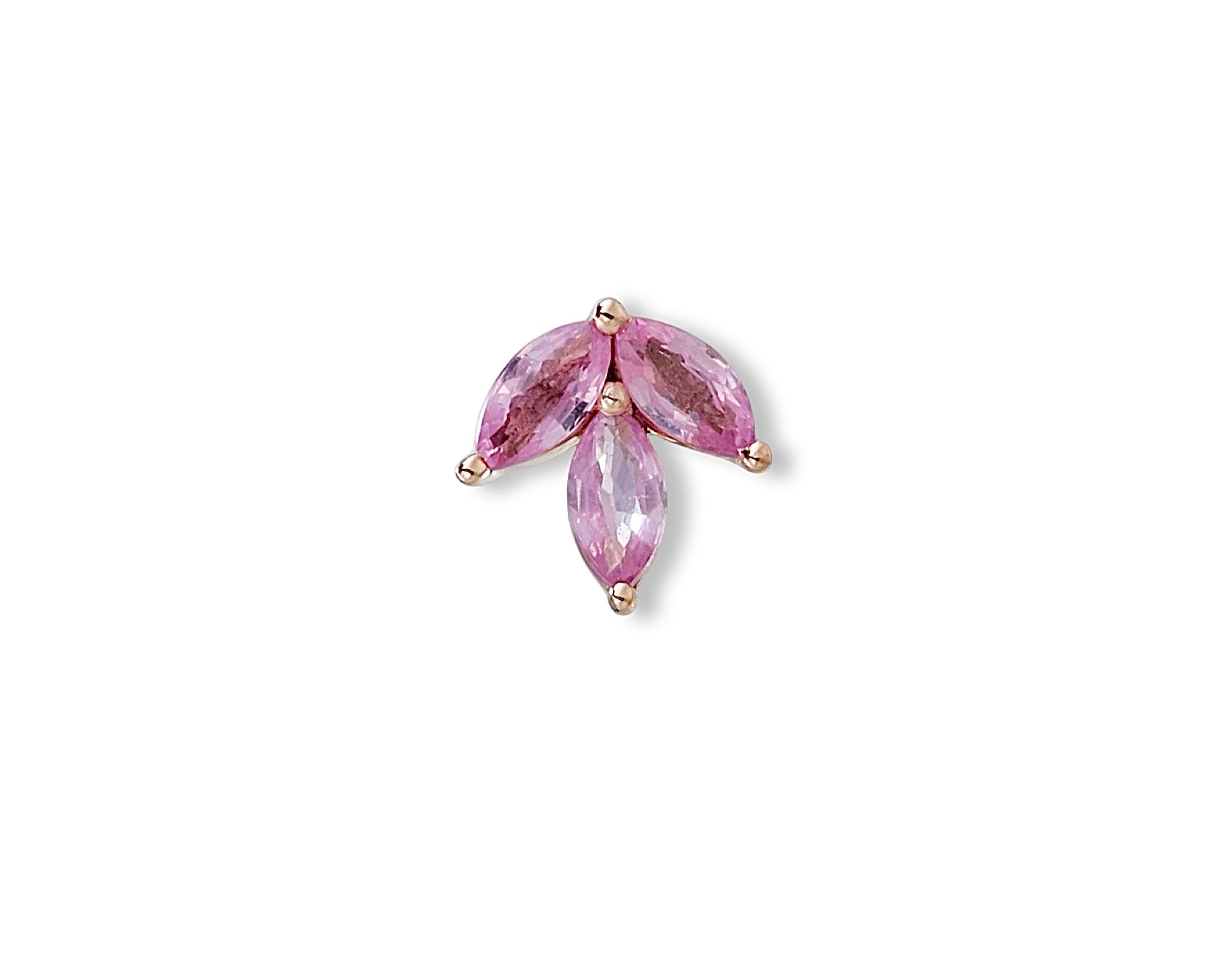 Pink Petal Single Stud