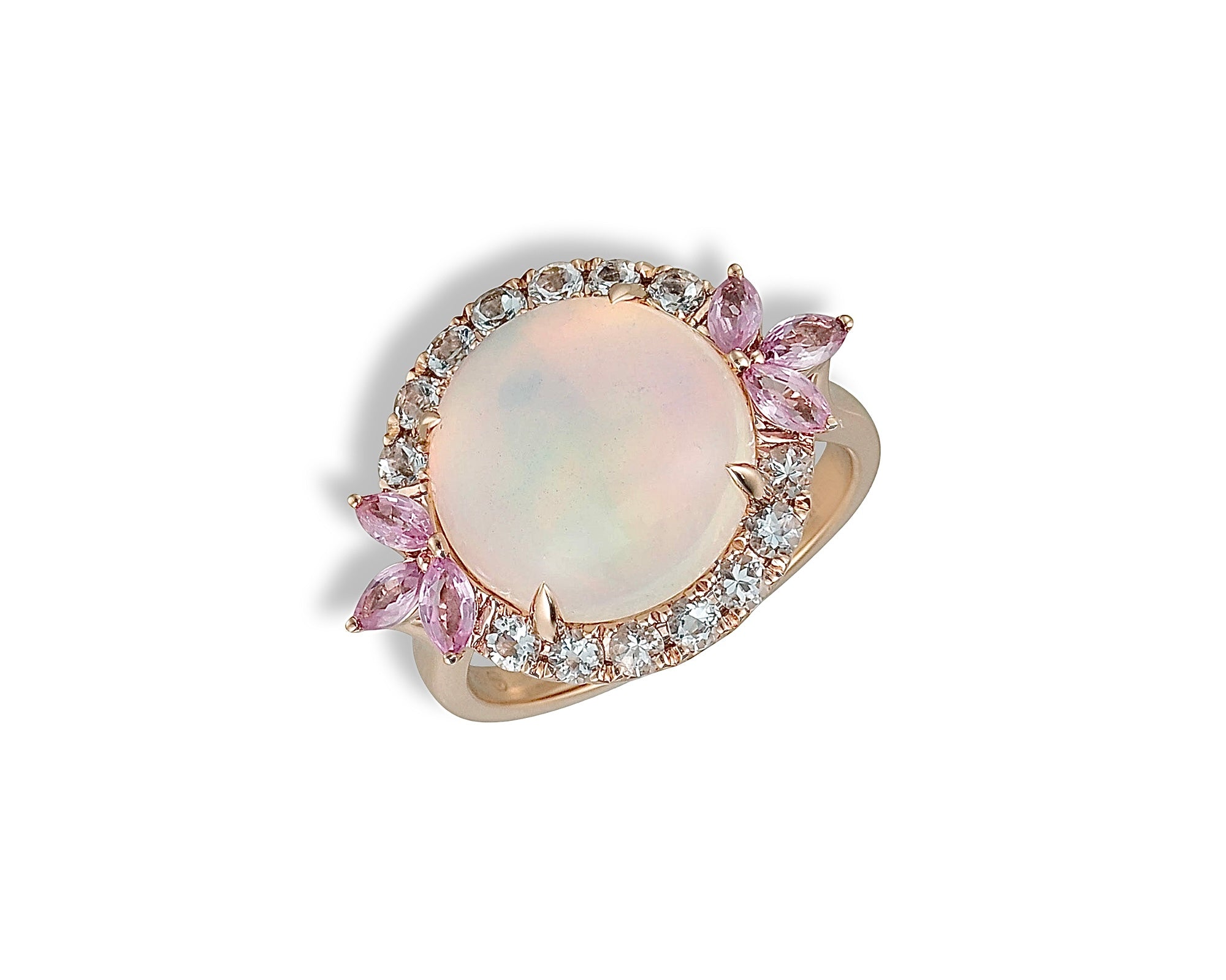 Floral Opal Ring