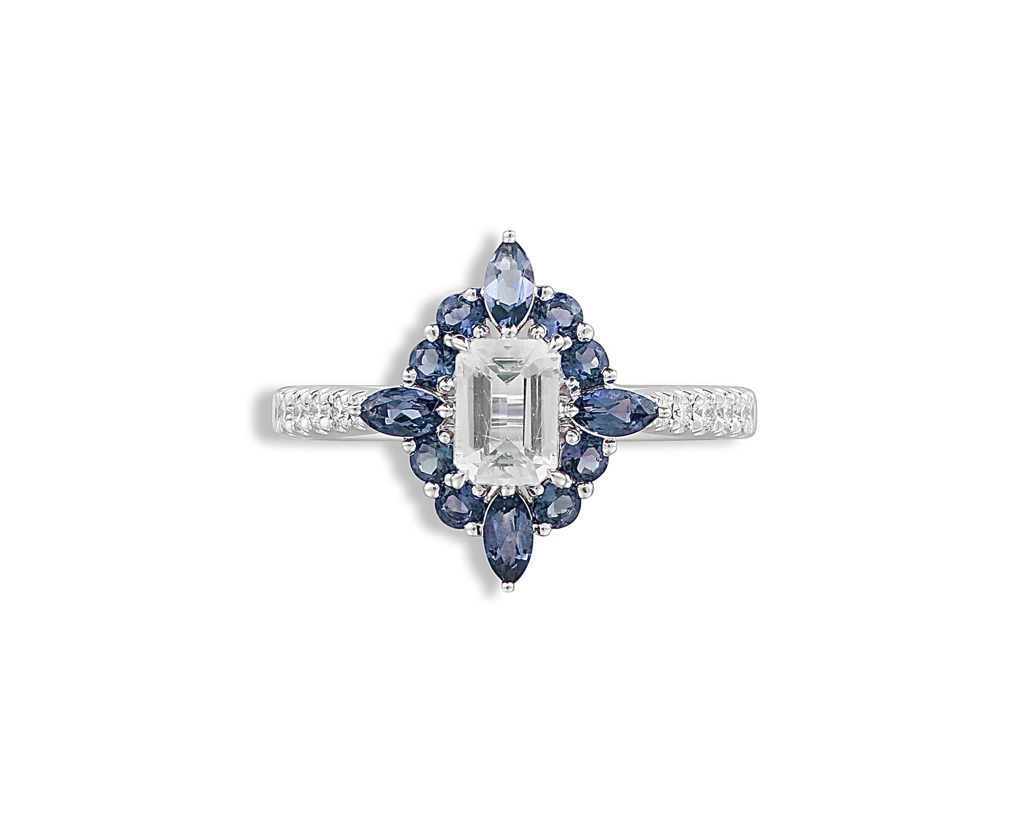 Tanzanite Moonstone Ring