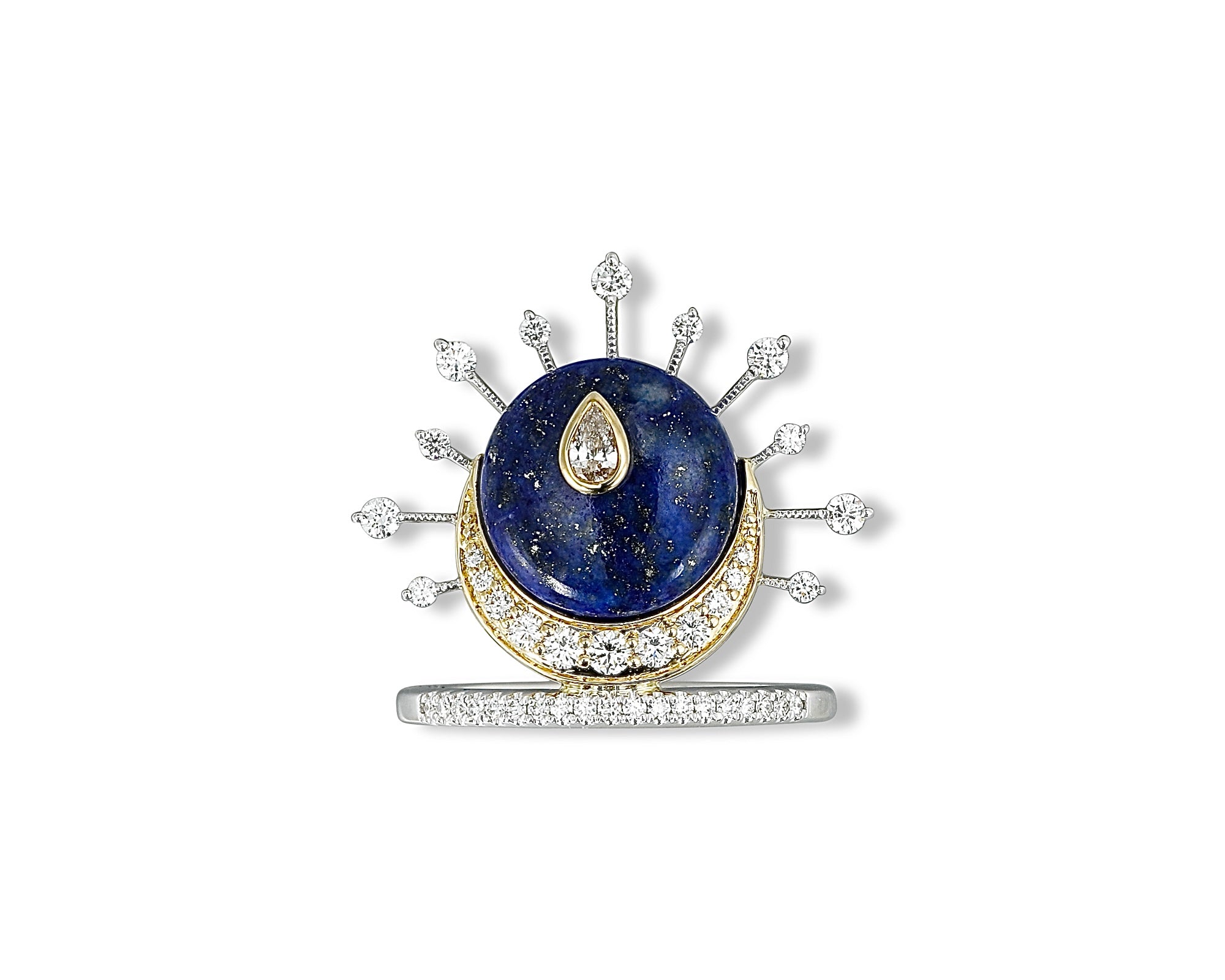 Mega Eclipse Lapis Lazuli Ring