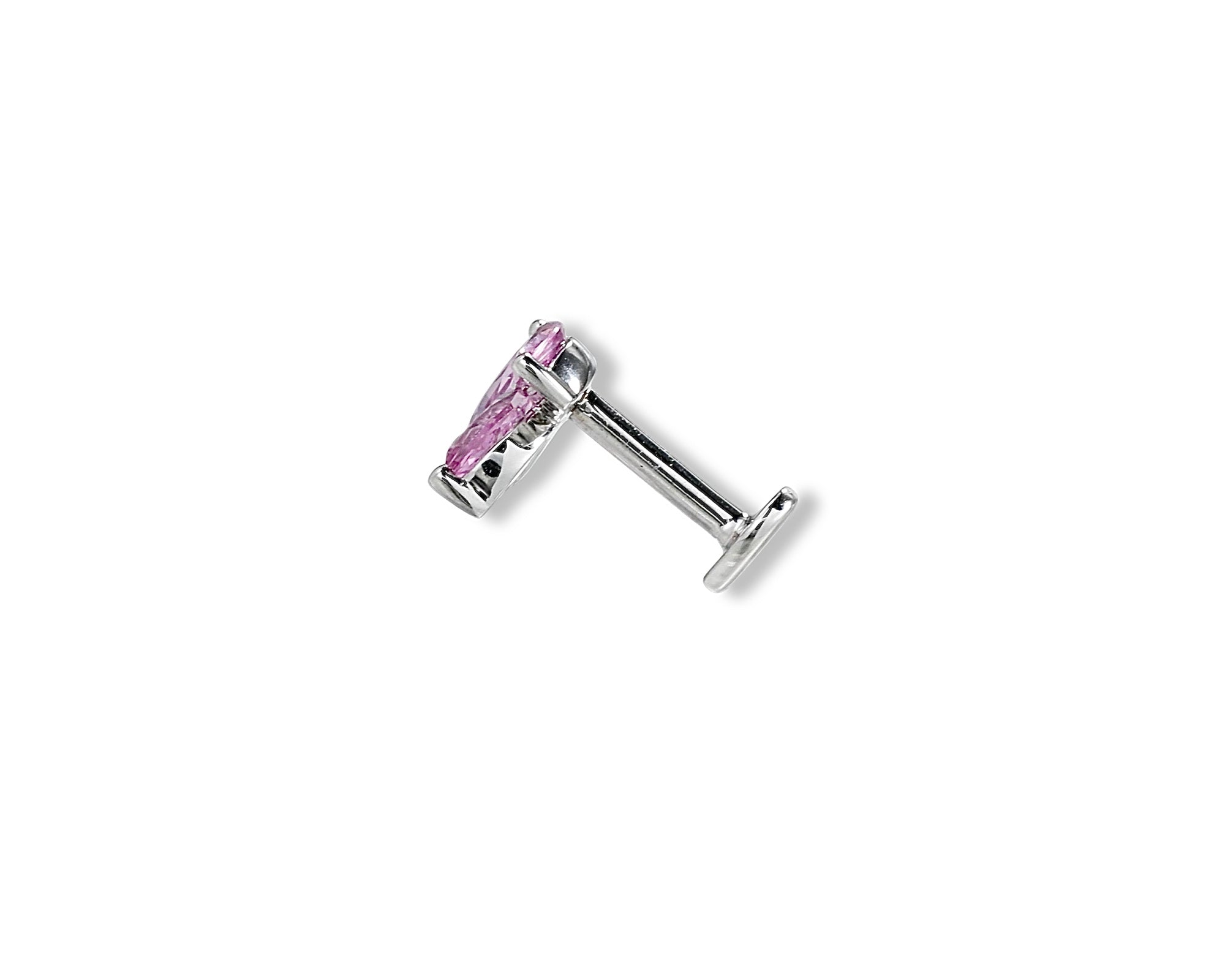 Pink Petal Single Stud