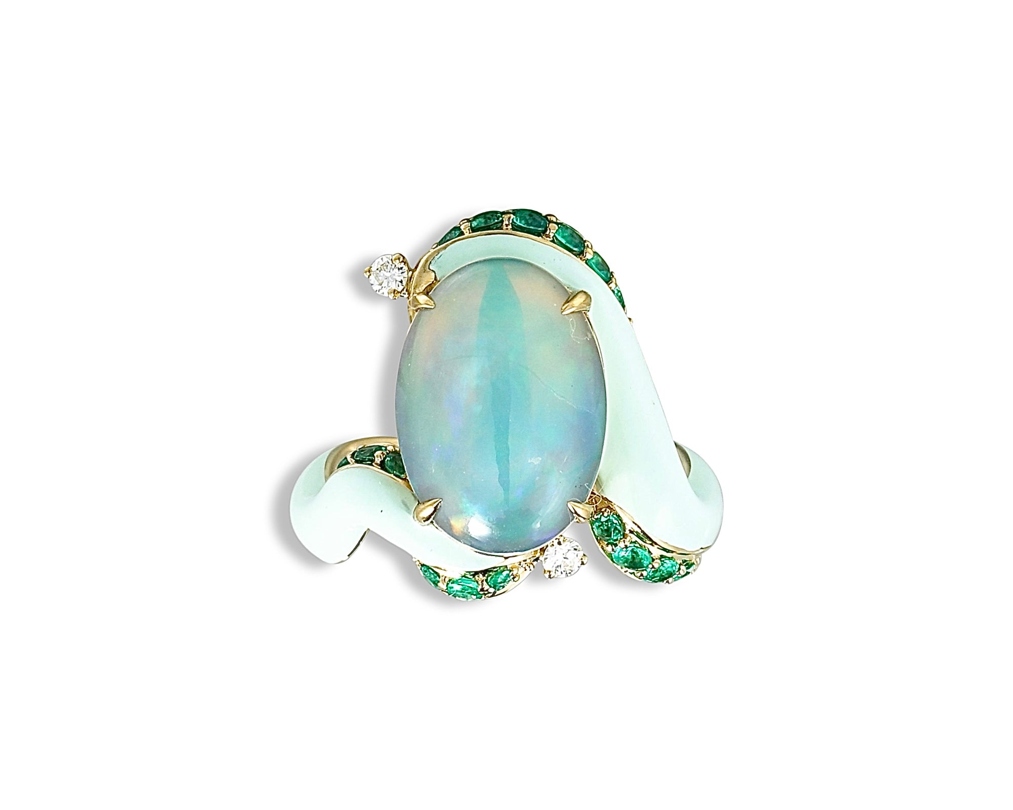 Opal Greenland Ring