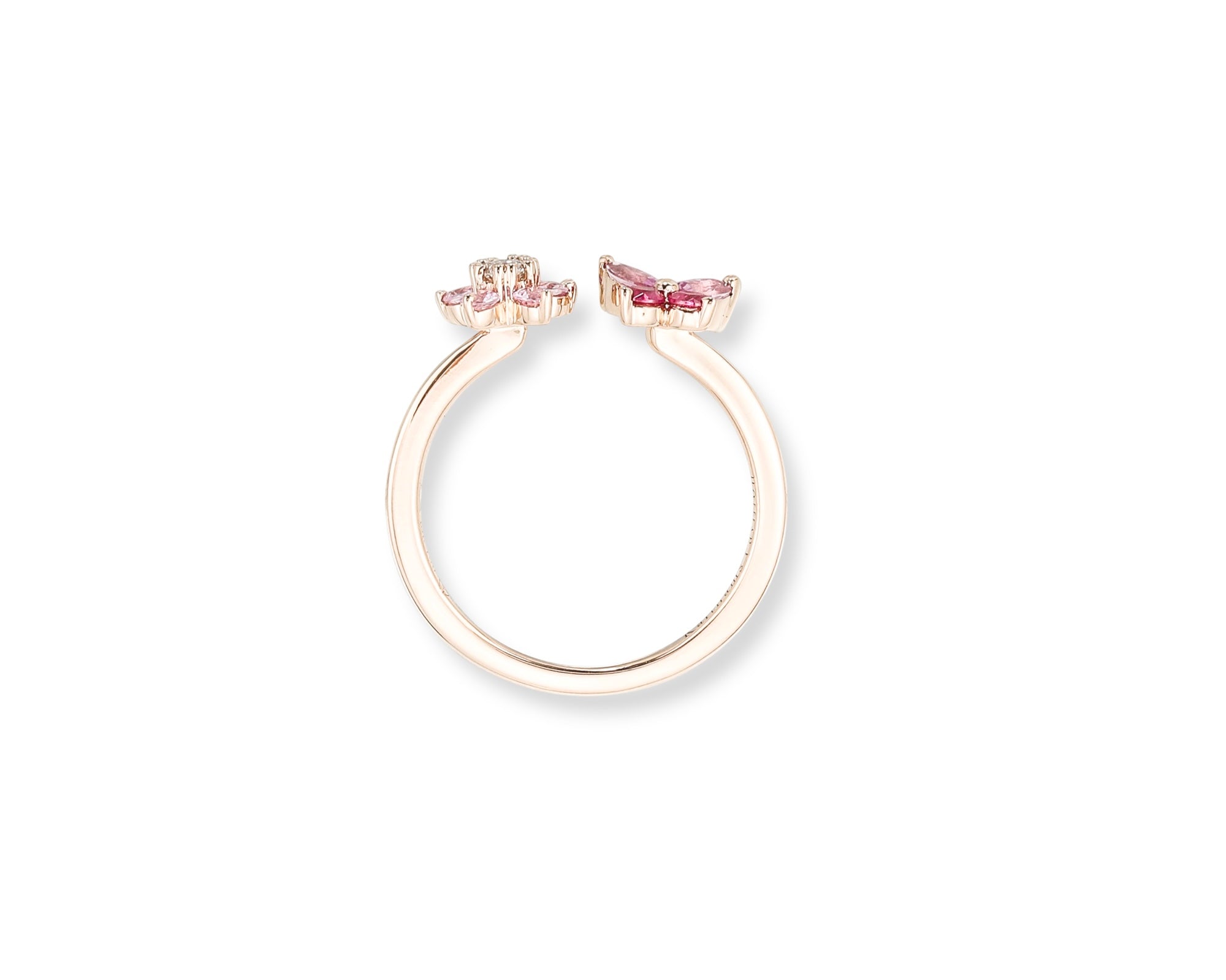 Butterfly Blossom Pinky Ring