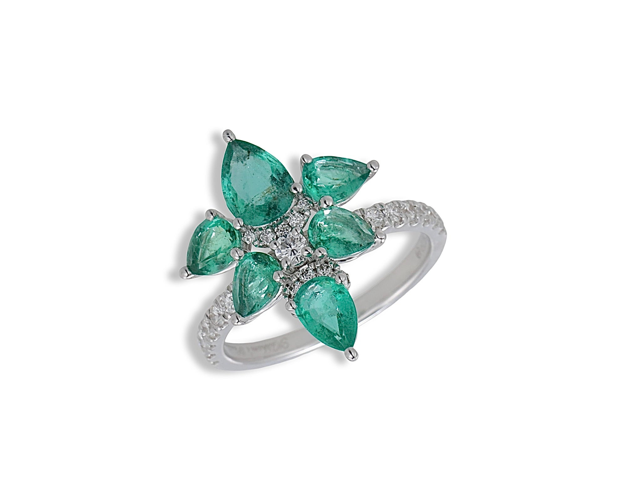 Enchanted Emerald Firefly Ring