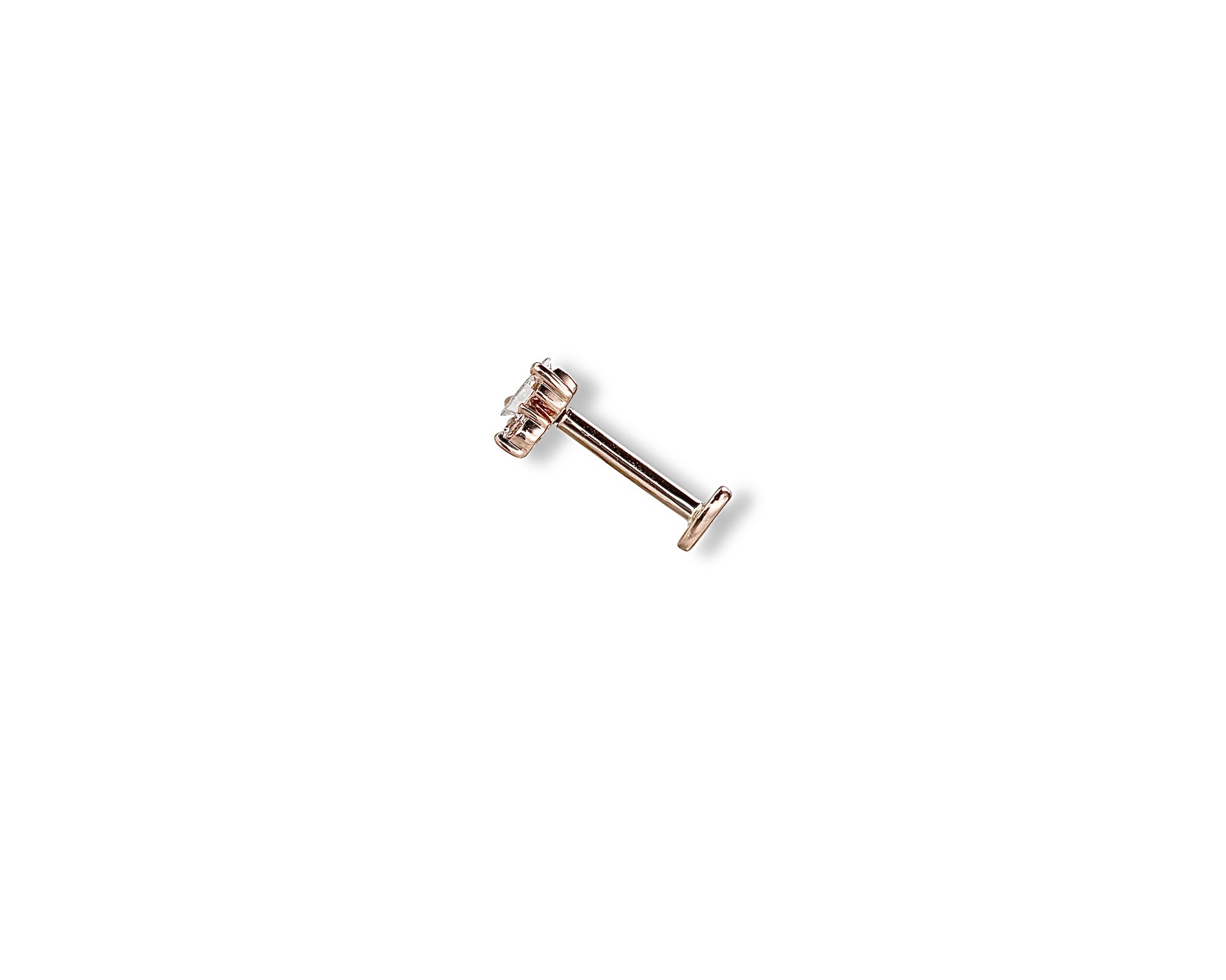 Baguette Brilliant Single Stud