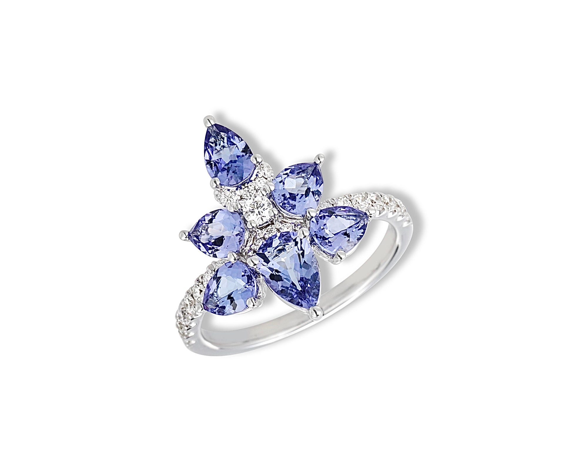 Enchanted Tanzanite Firefly Ring
