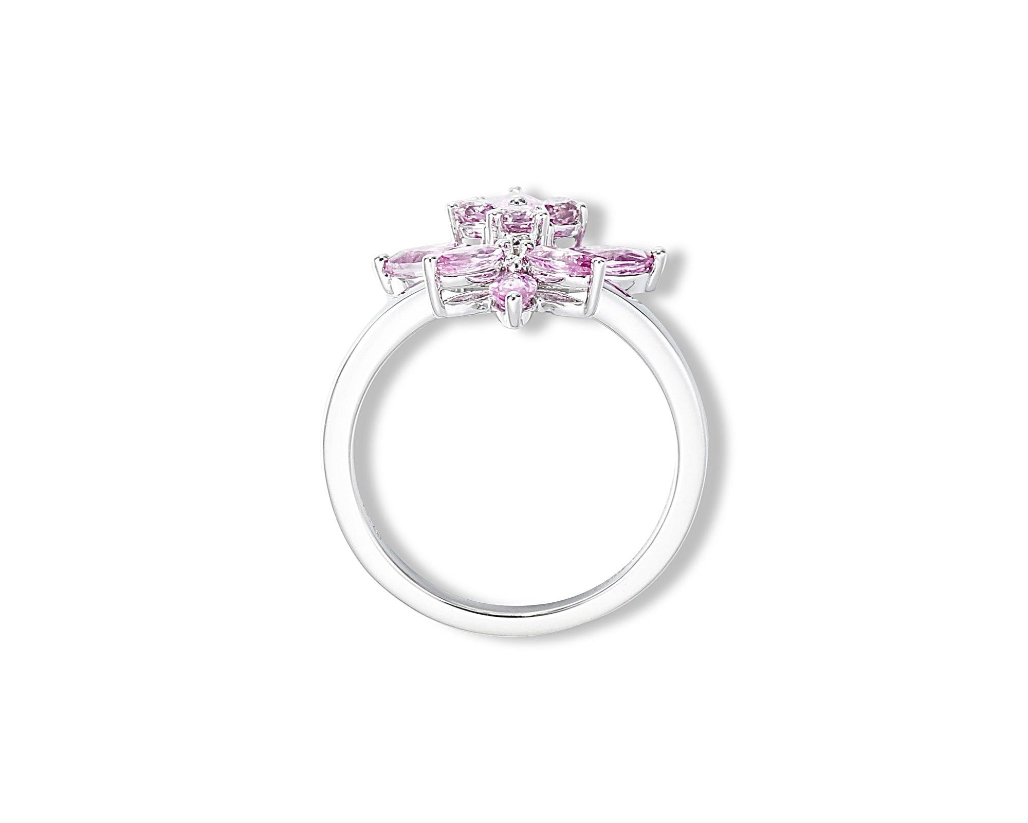 Pink Flower Ring (standard)