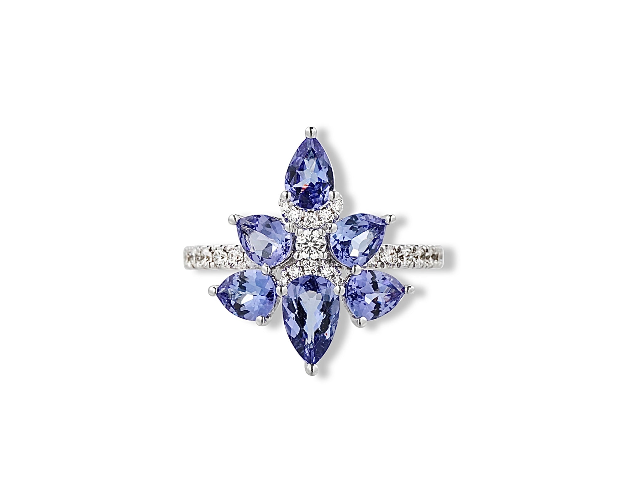 Enchanted Tanzanite Firefly Ring
