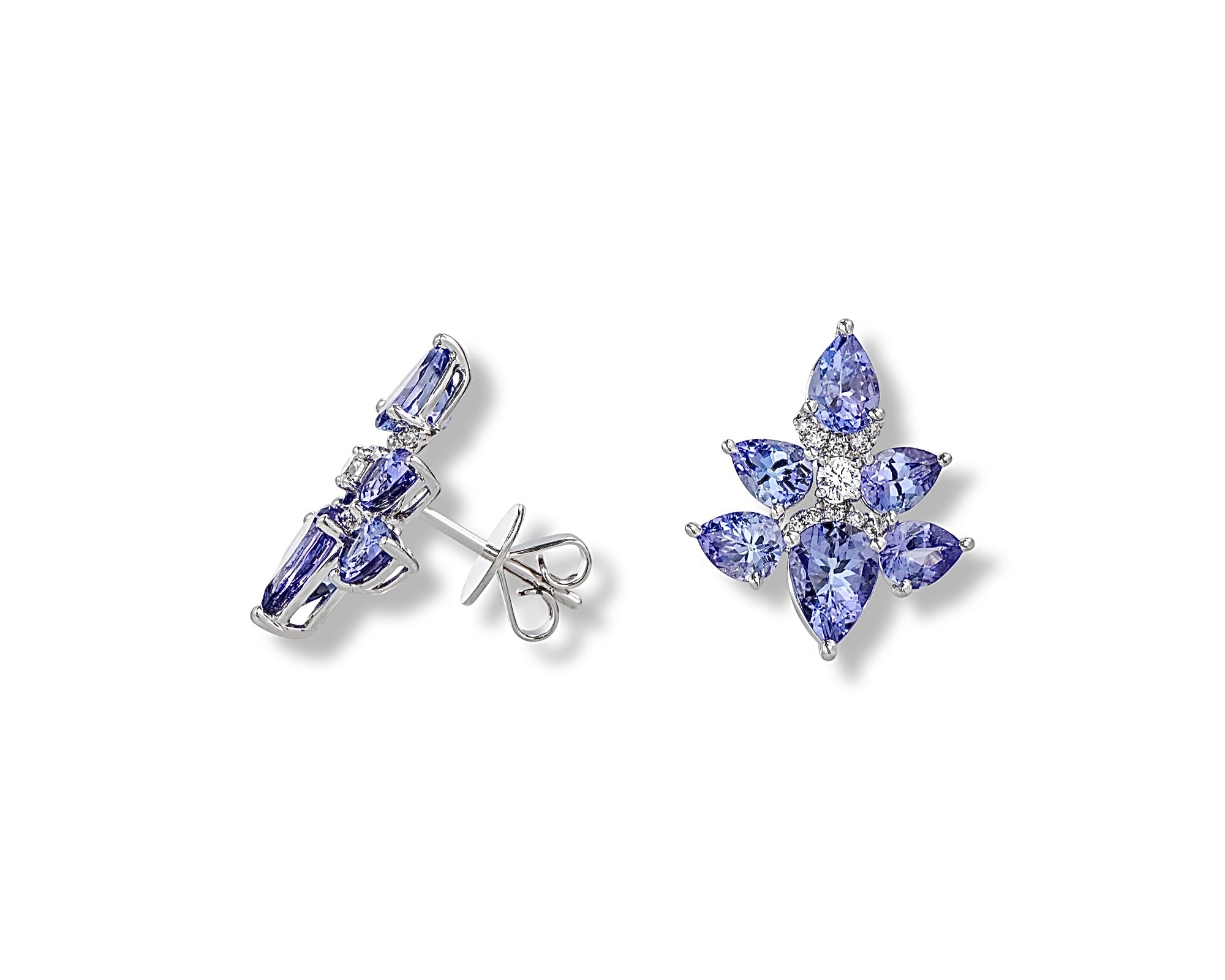 Enchanted Tanzanite Firefly Stud