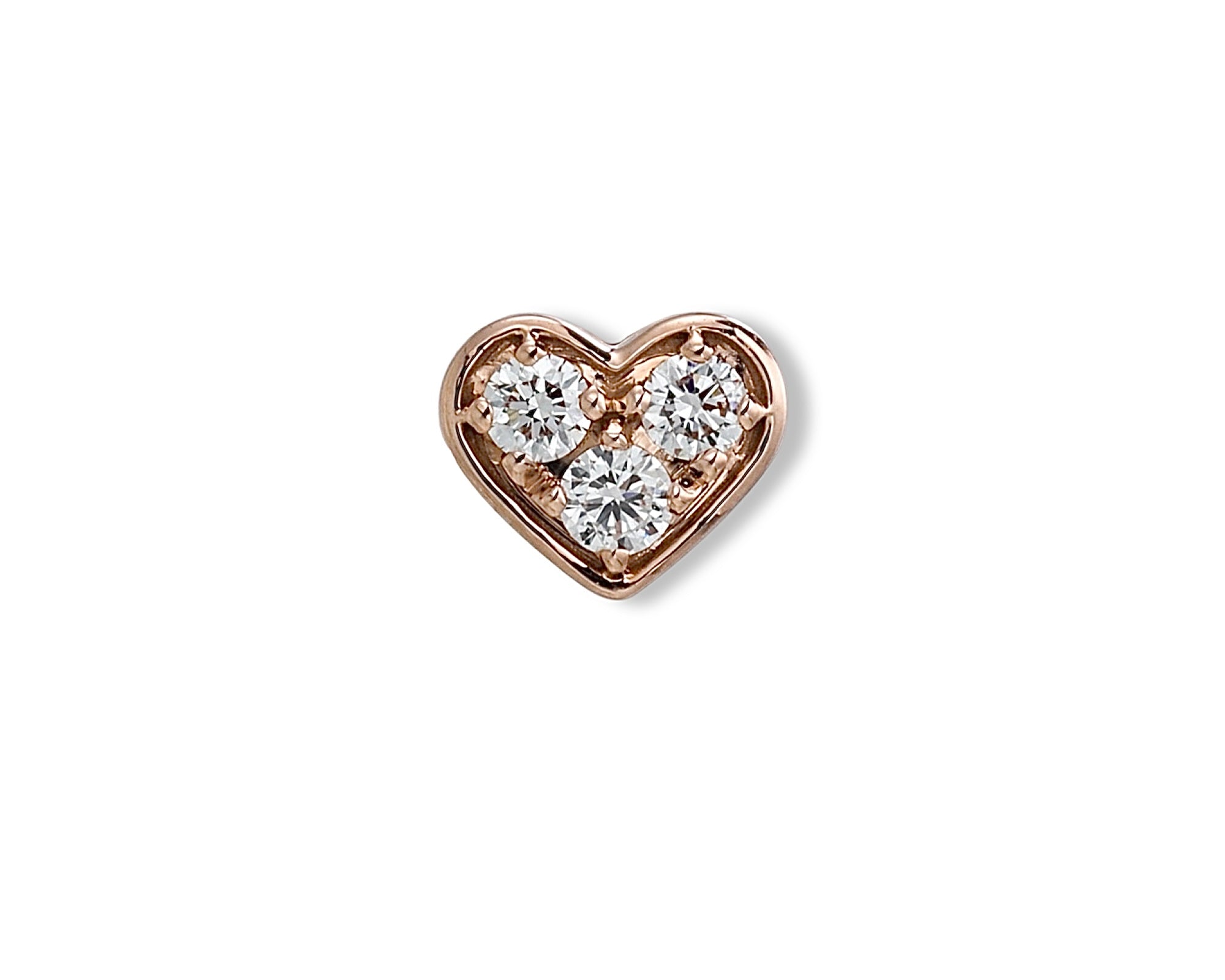 Heart Single Stud