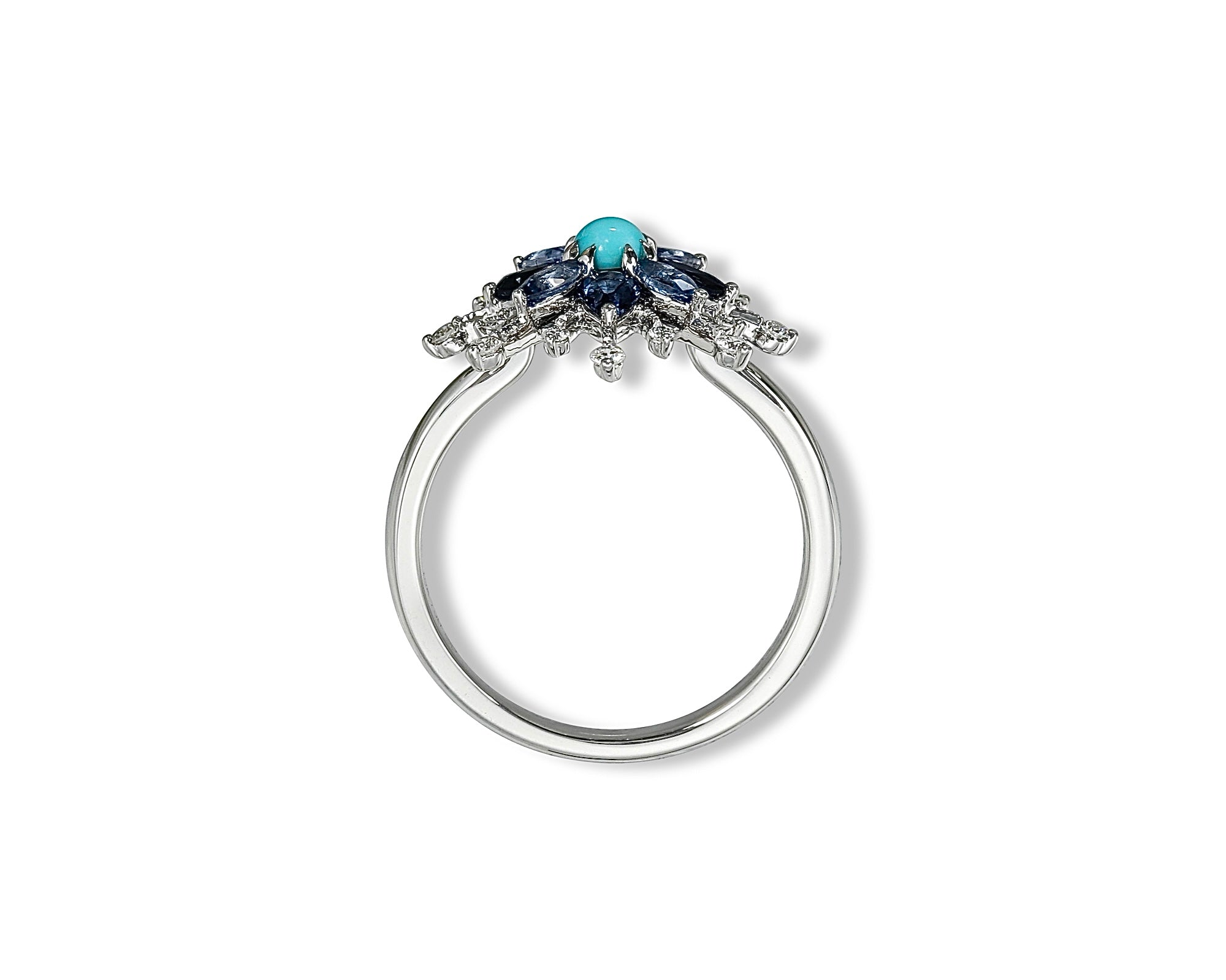 Blue Starlight Ring
