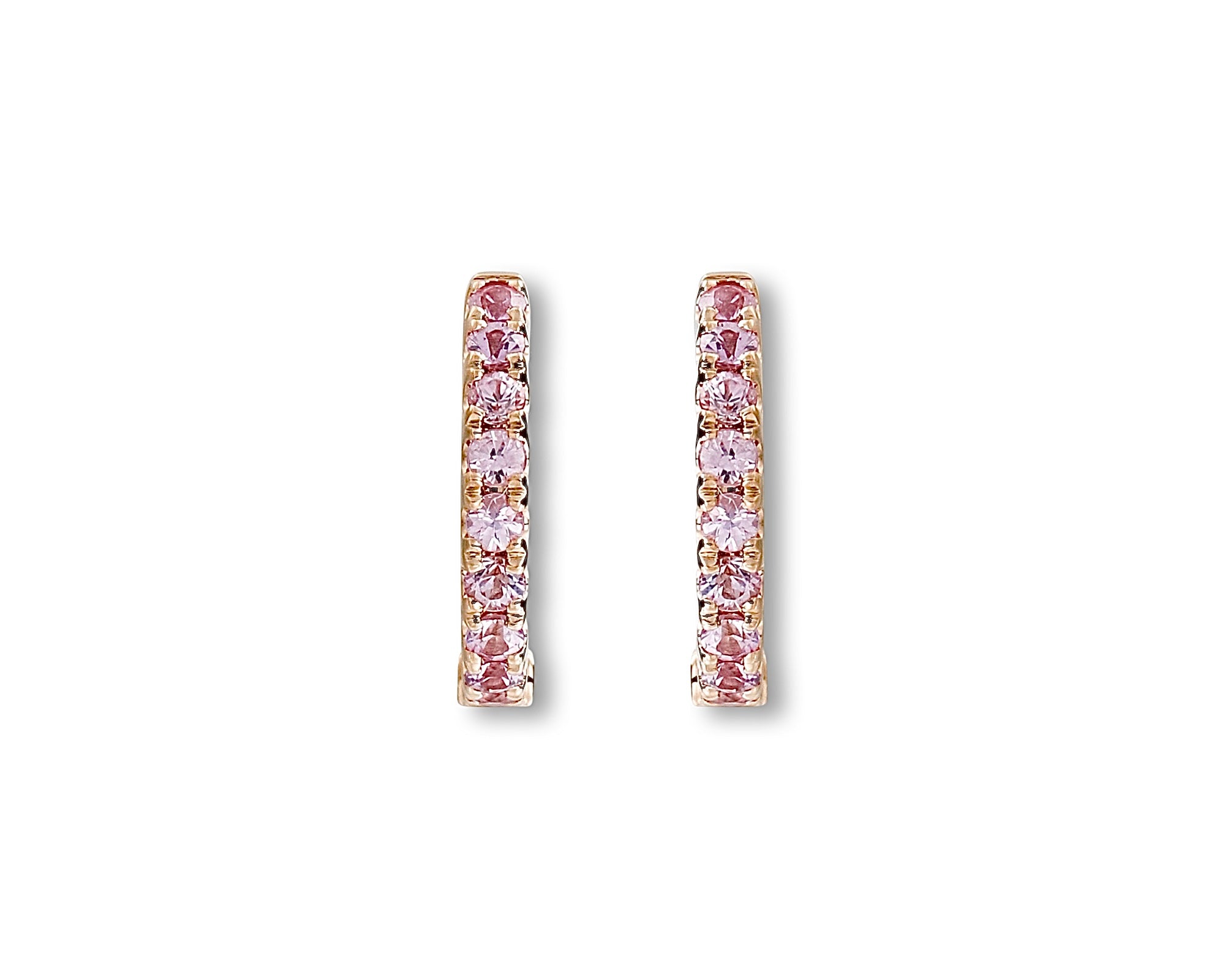 Pink Mini Hoops