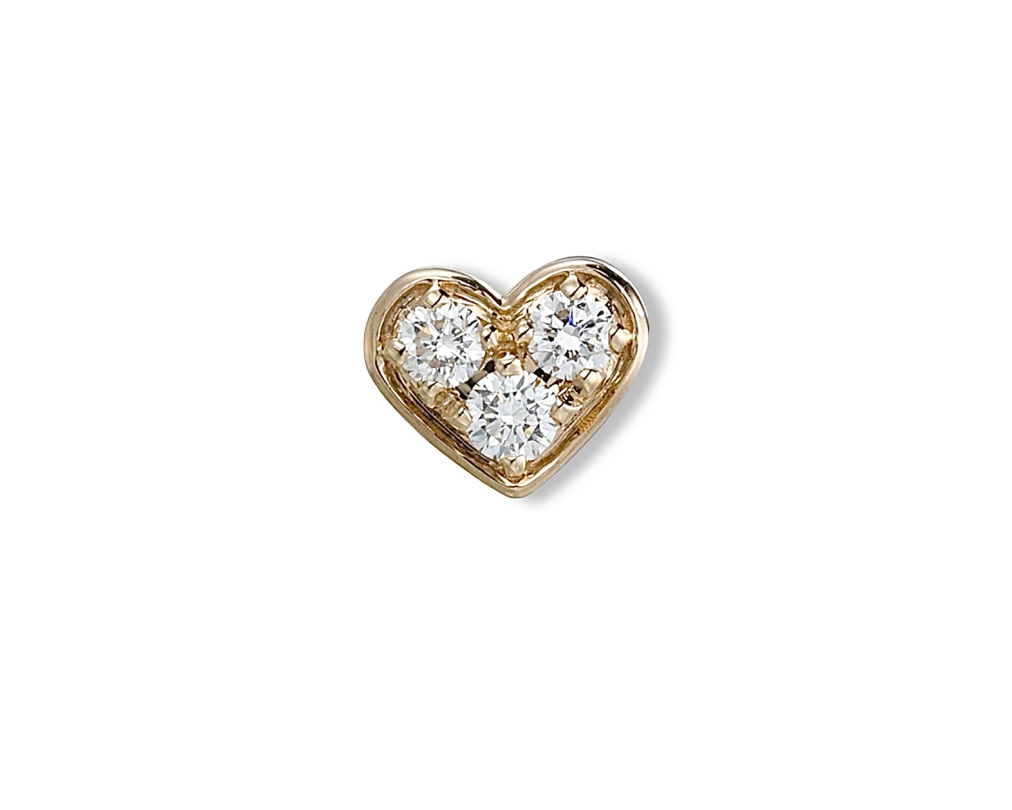 Heart Single Stud
