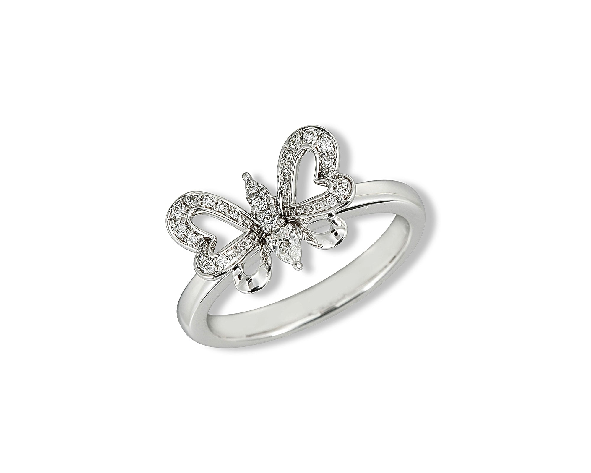 Mini Butterfly Bloom Ring