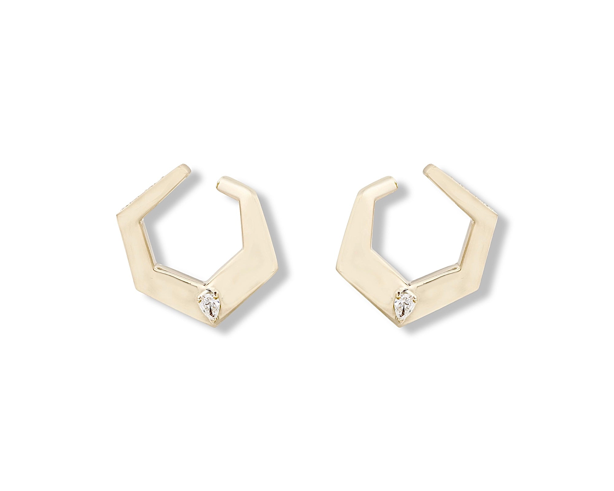 Diamond Arches Hoops