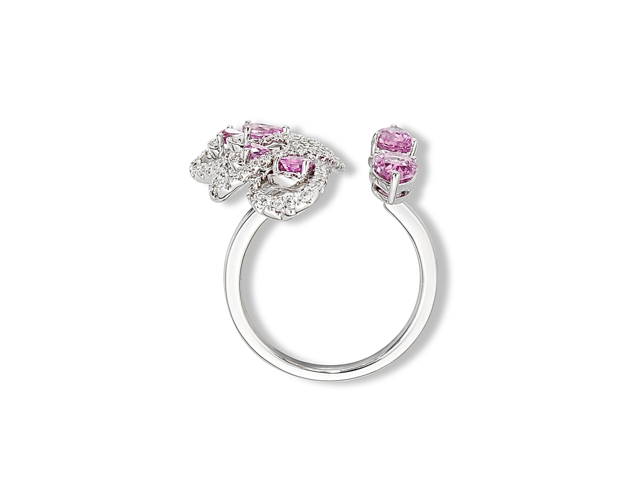 Pink Enchanted Butterfly Ring