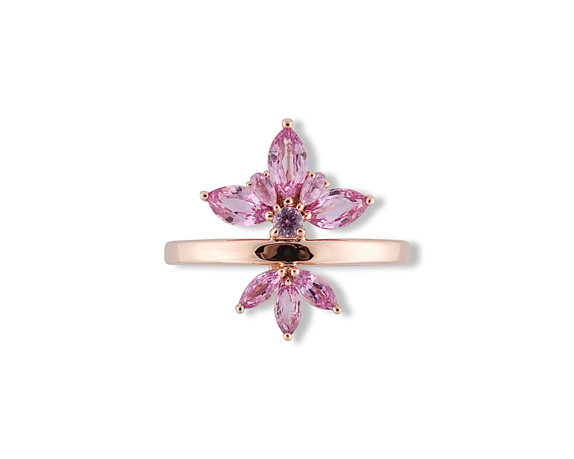 Pink Flower Ring (standard)