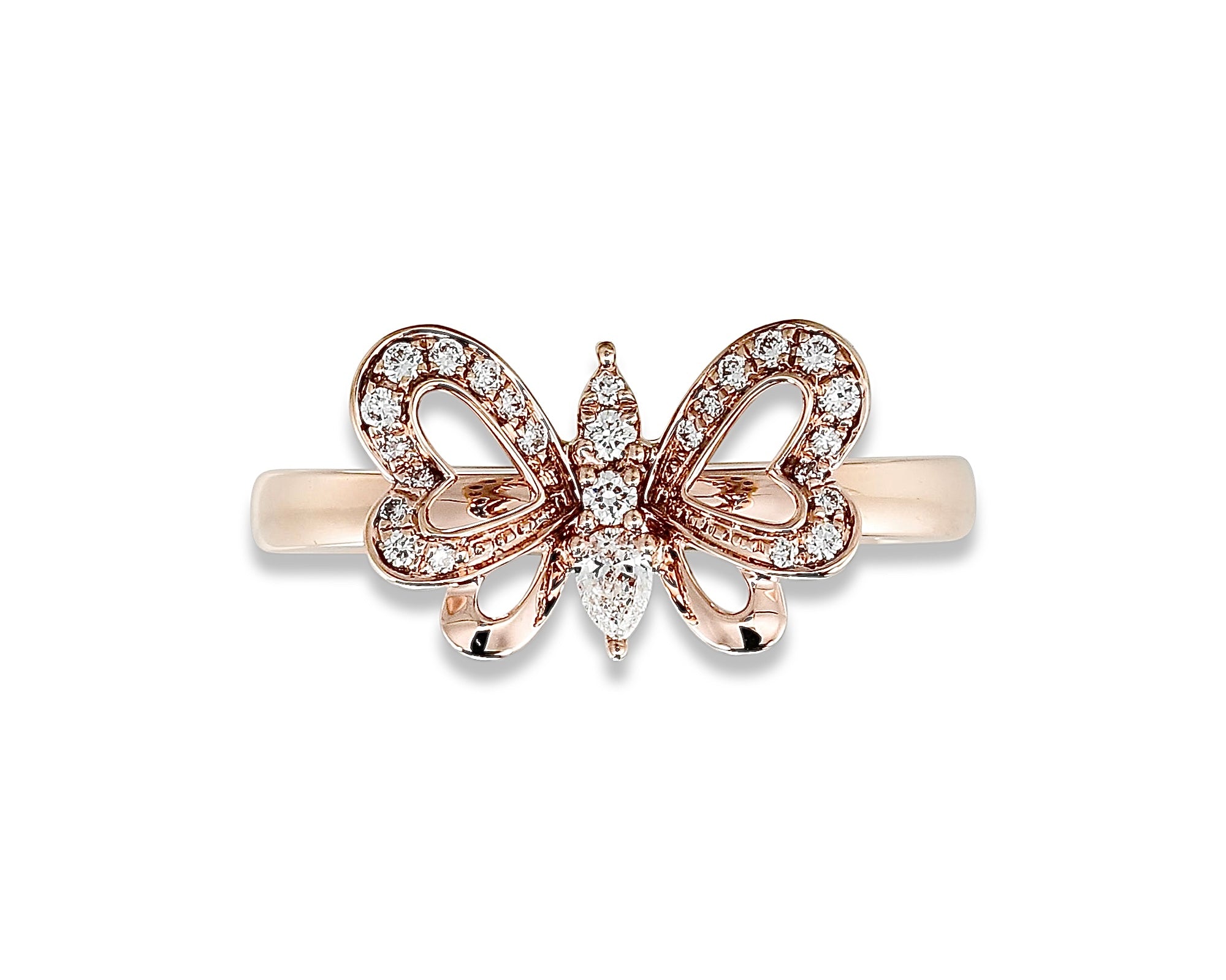 Mini Butterfly Bloom Ring