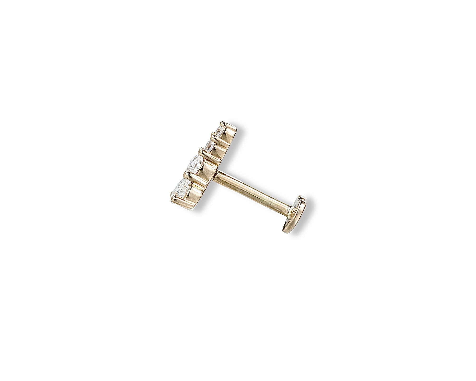 Pear Line Single Stud