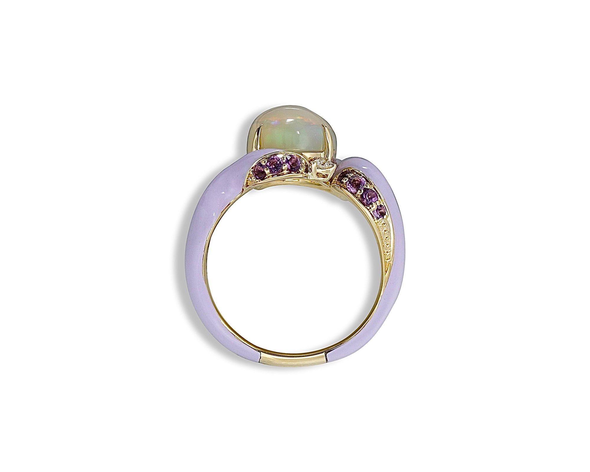 Opal Lavender Field Ring