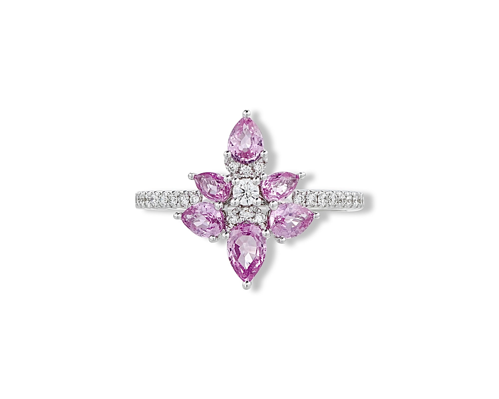 Mini Pink Firefly Ring