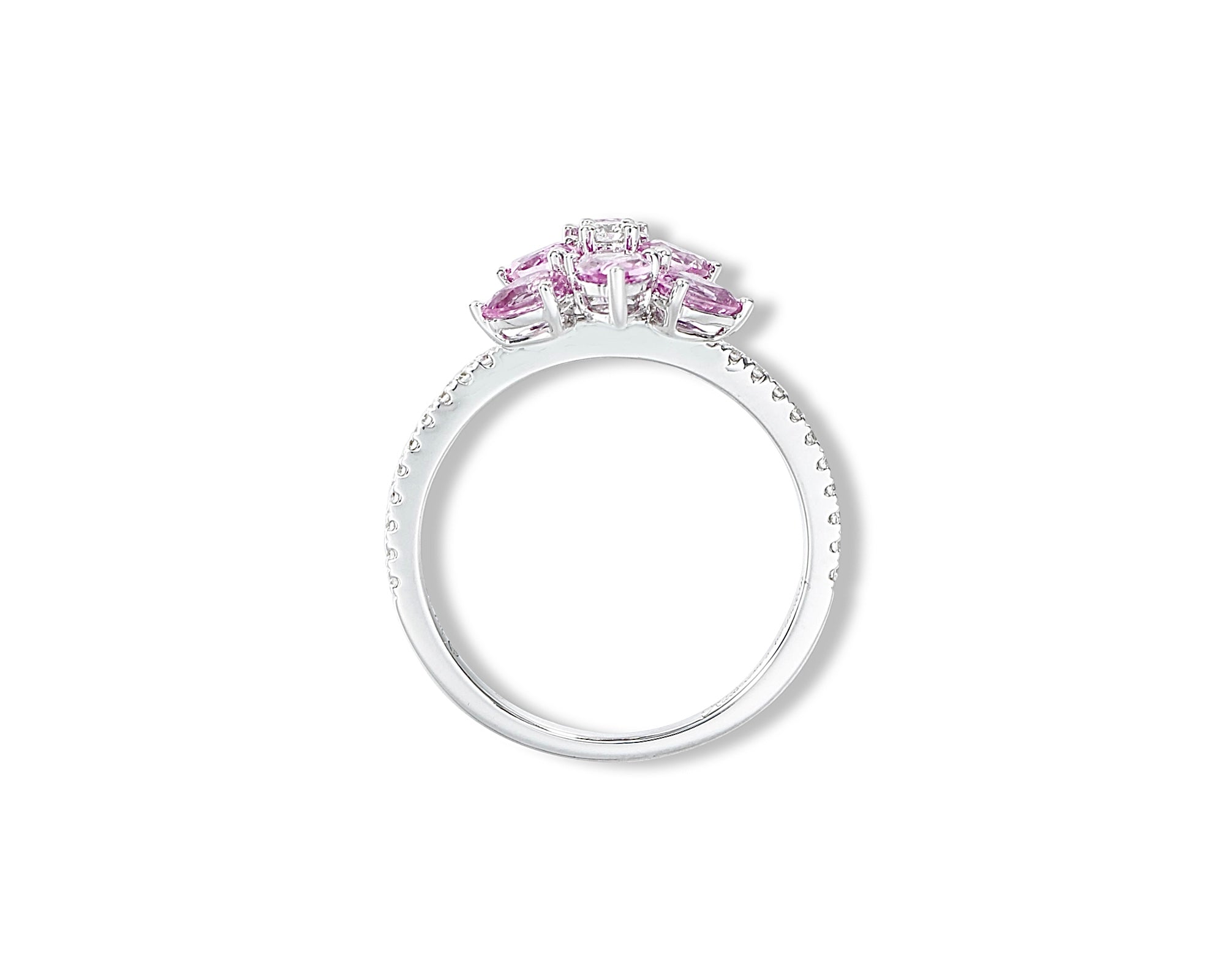 Mini Pink Firefly Ring