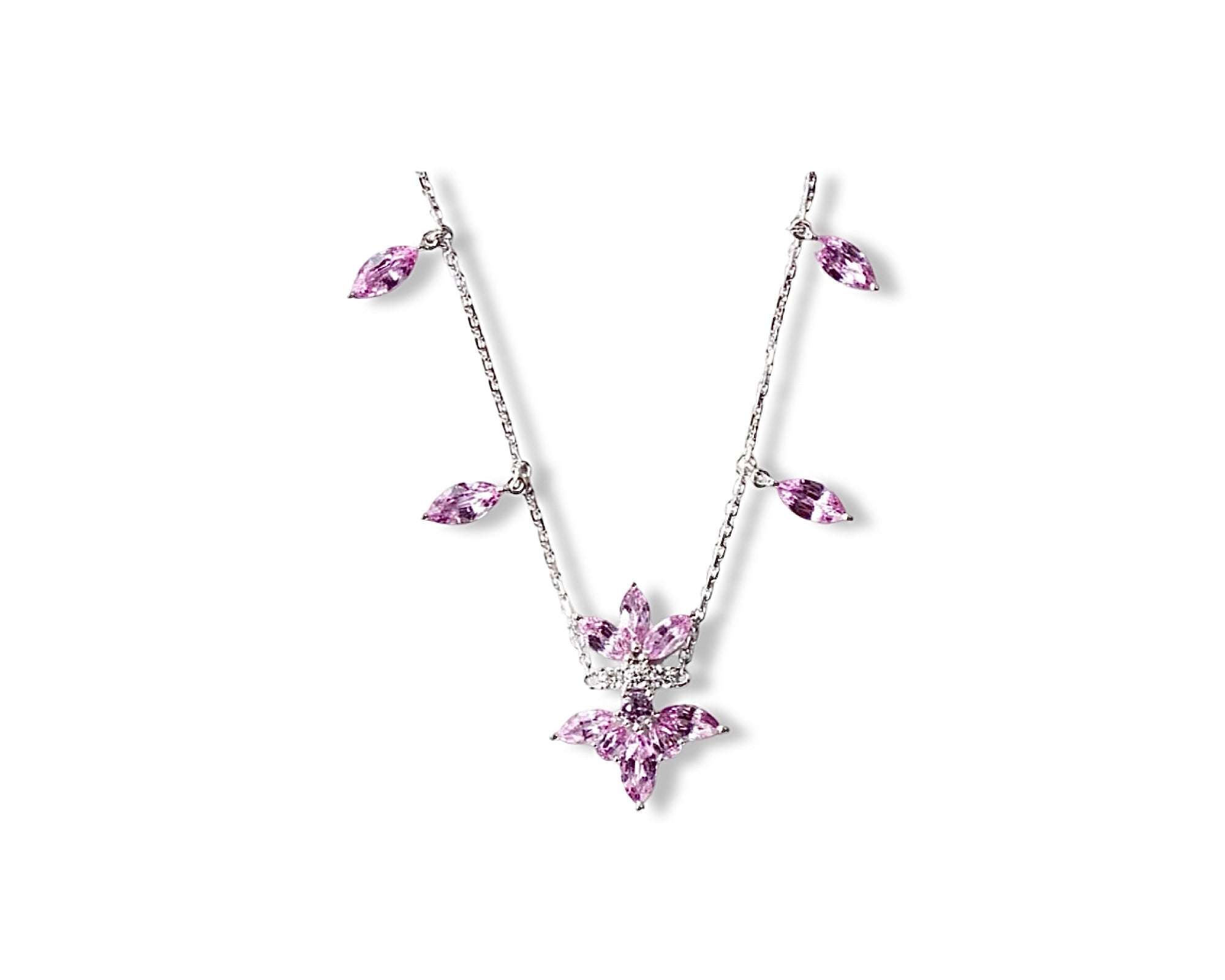 Pink Flower Choker (standard)