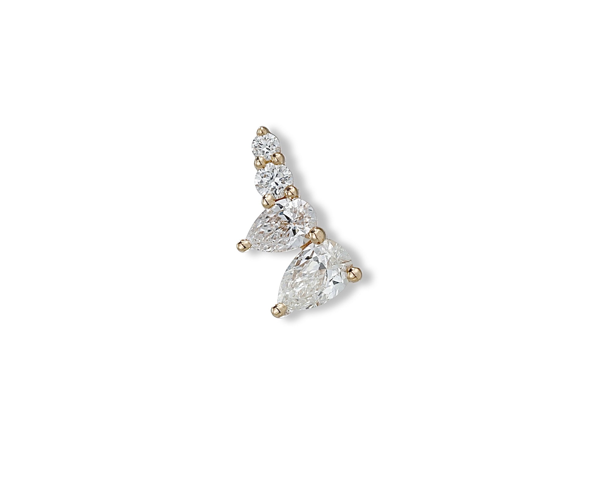 Pear Line Single Stud