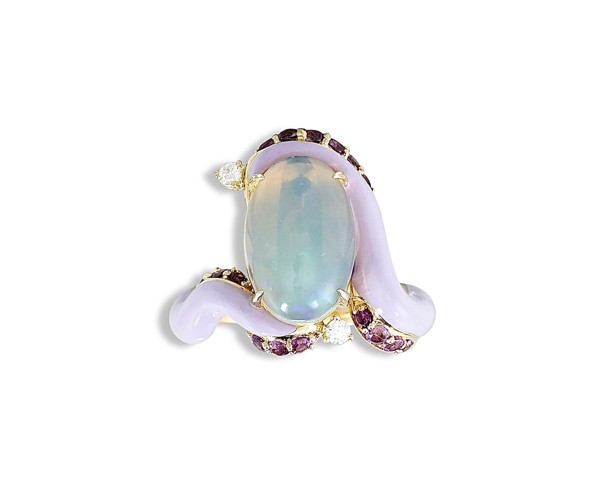 Opal Lavender Field Ring
