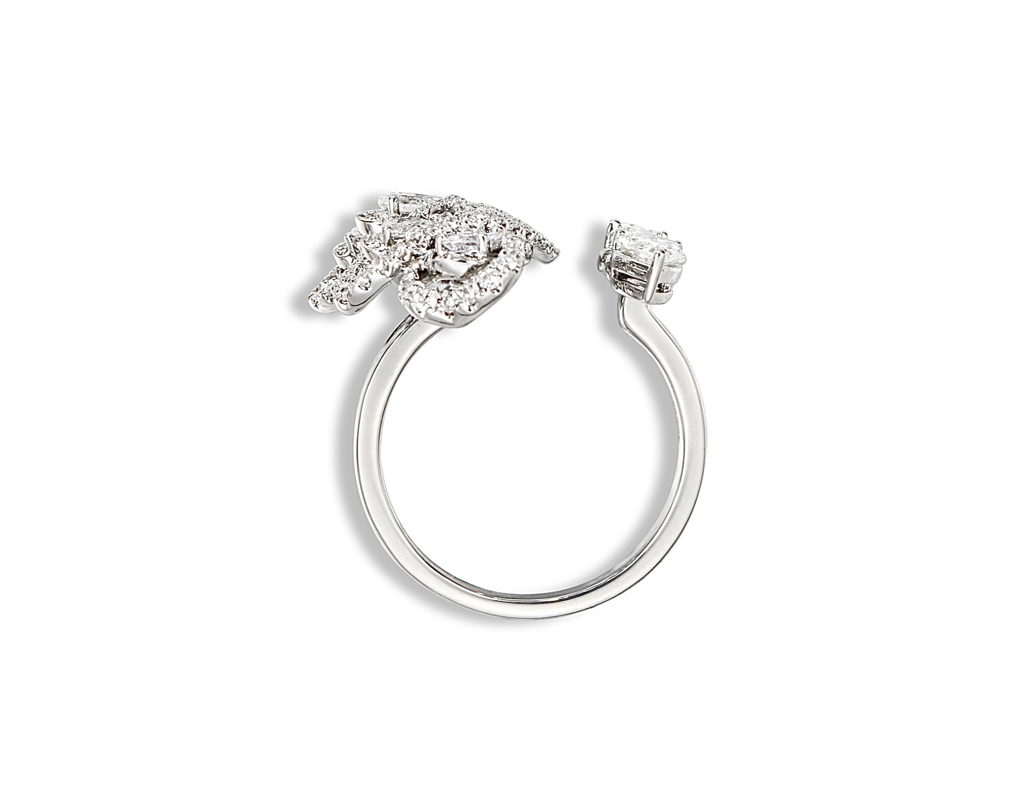 Diamond Enchanted Butterfly Ring