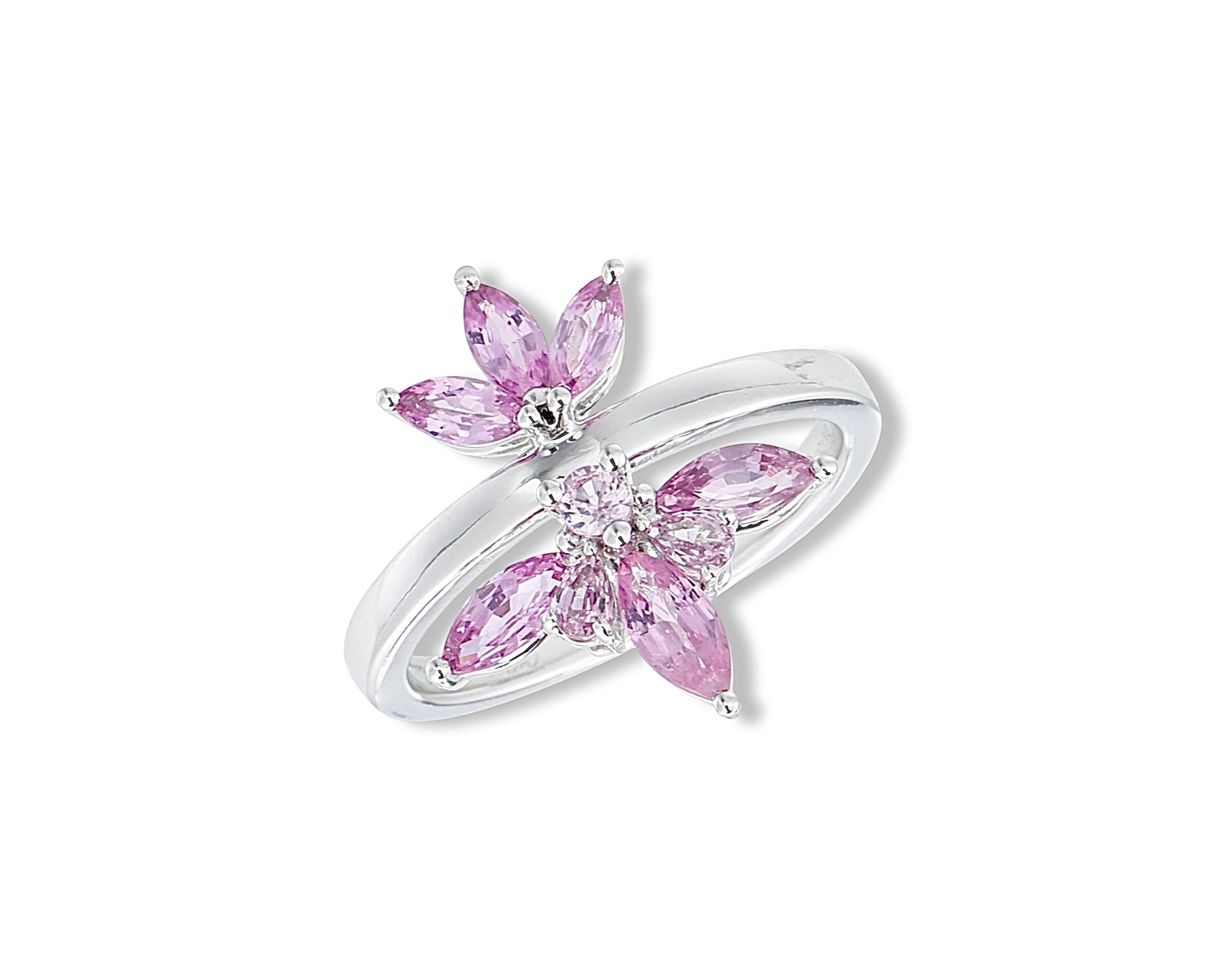 Pink Flower Ring (standard)