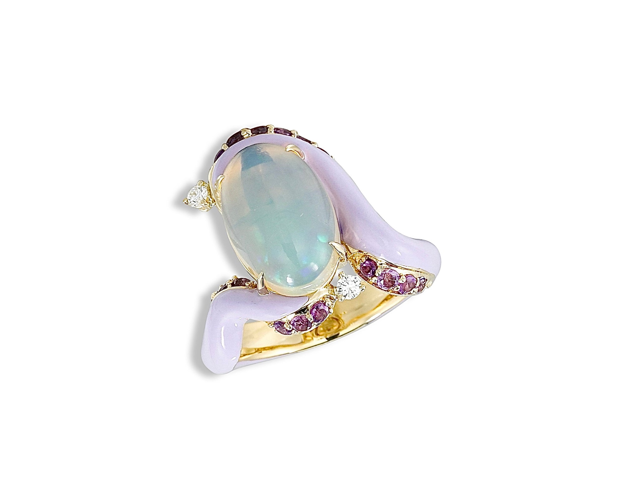 Opal Lavender Field Ring