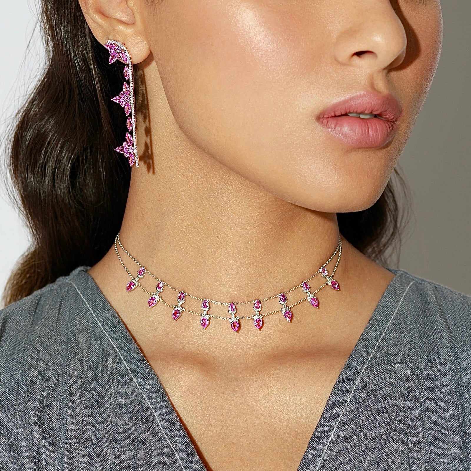 Enchanted Pink Choker