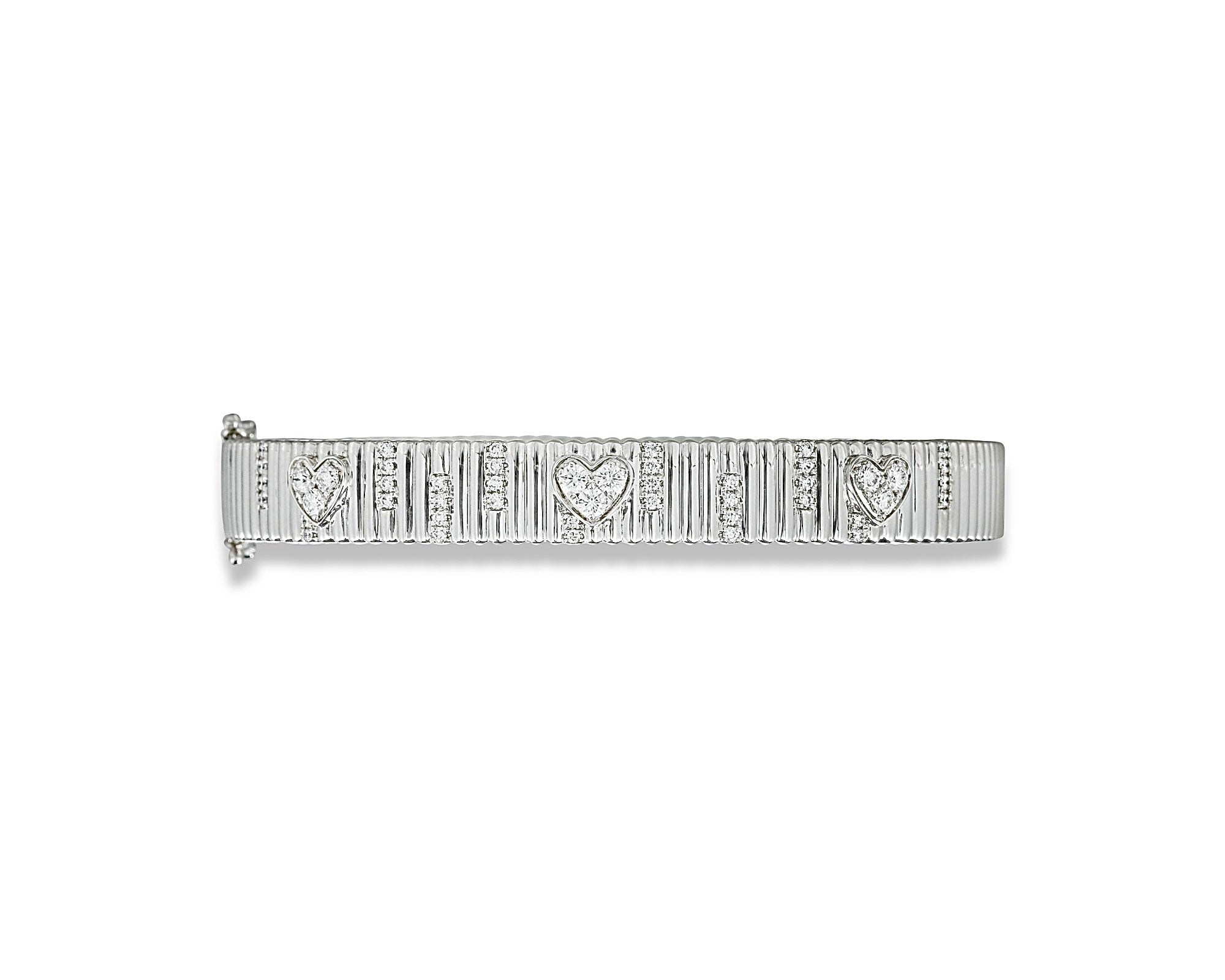 Diamond Love Cigar Bangle