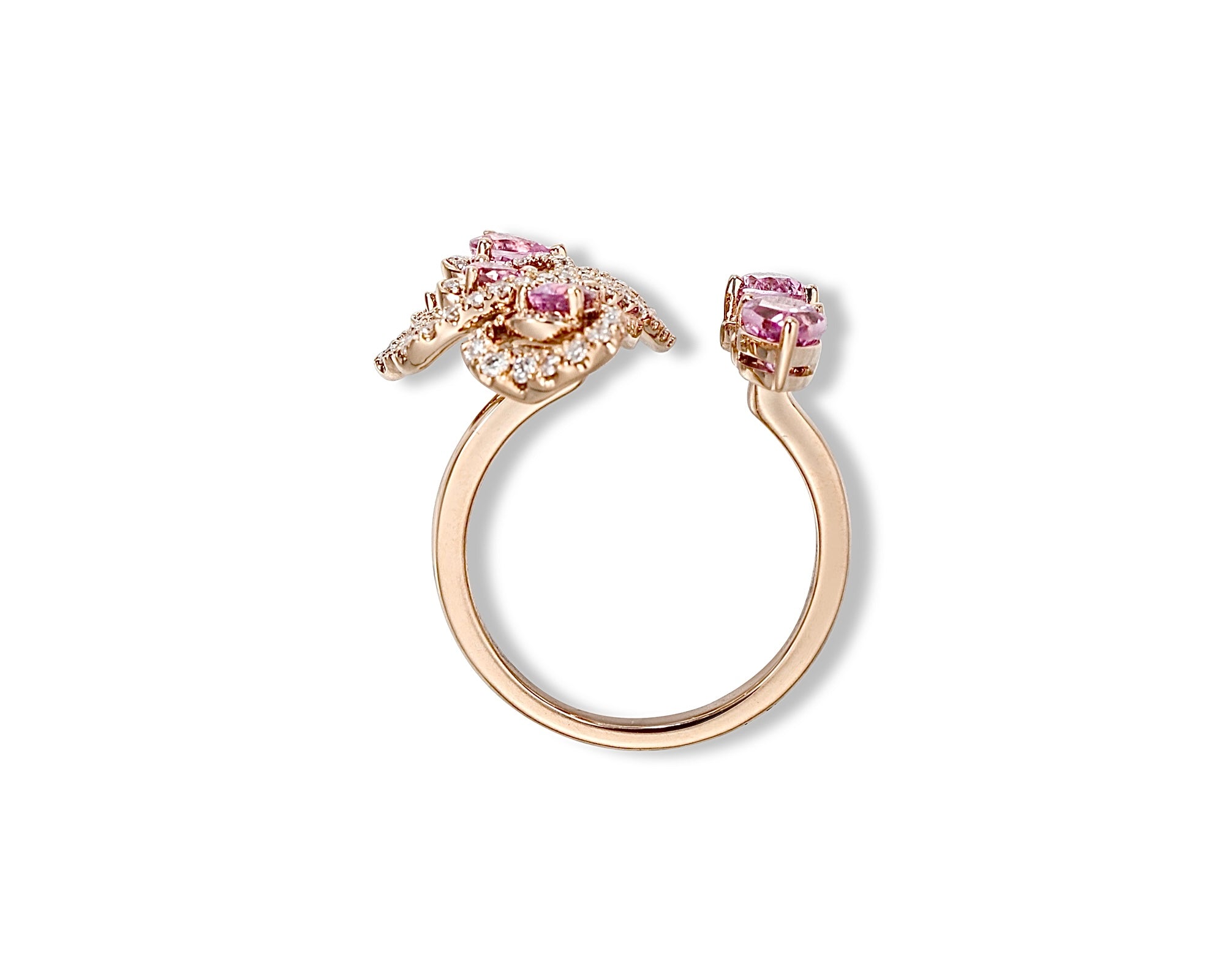 Pink Enchanted Butterfly Ring