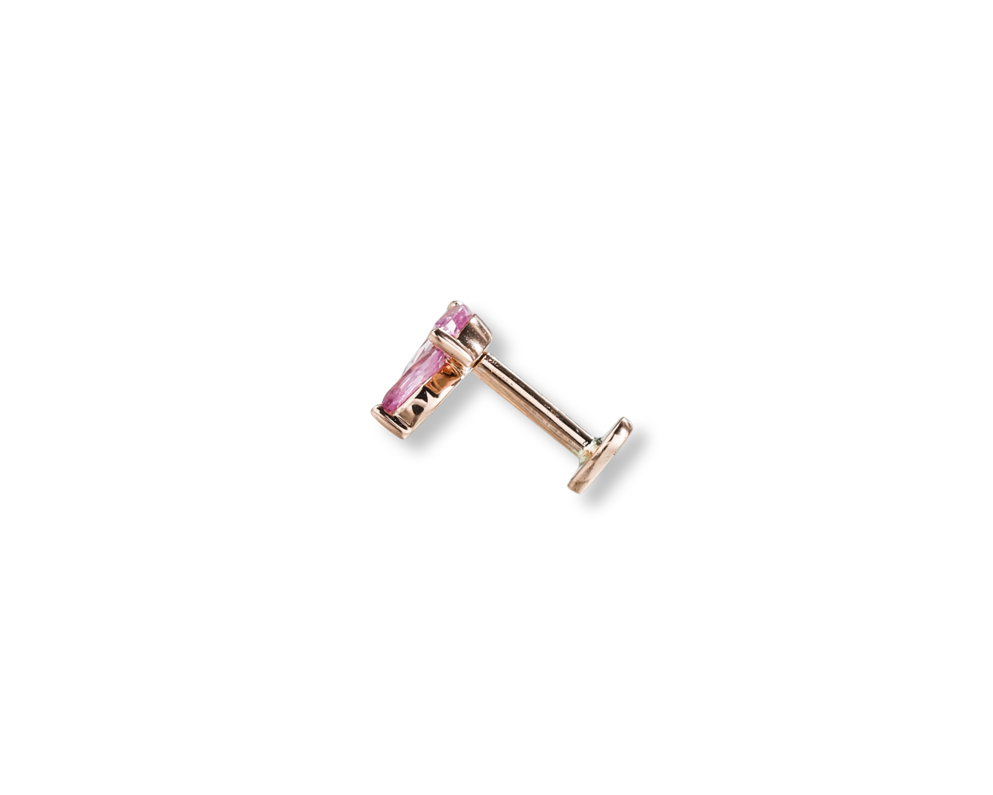 Pink Petal Single Stud
