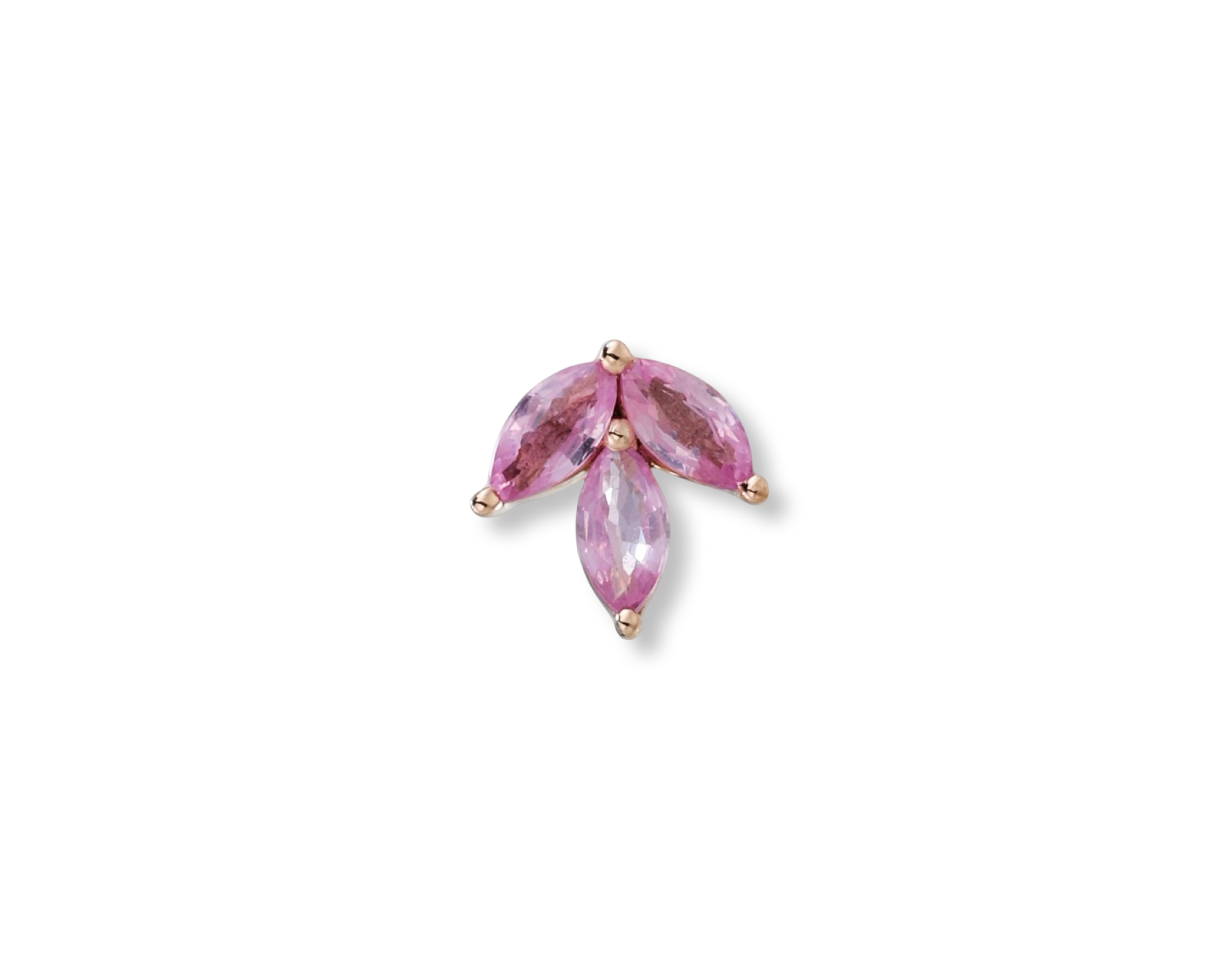 Pink Petal Single Stud